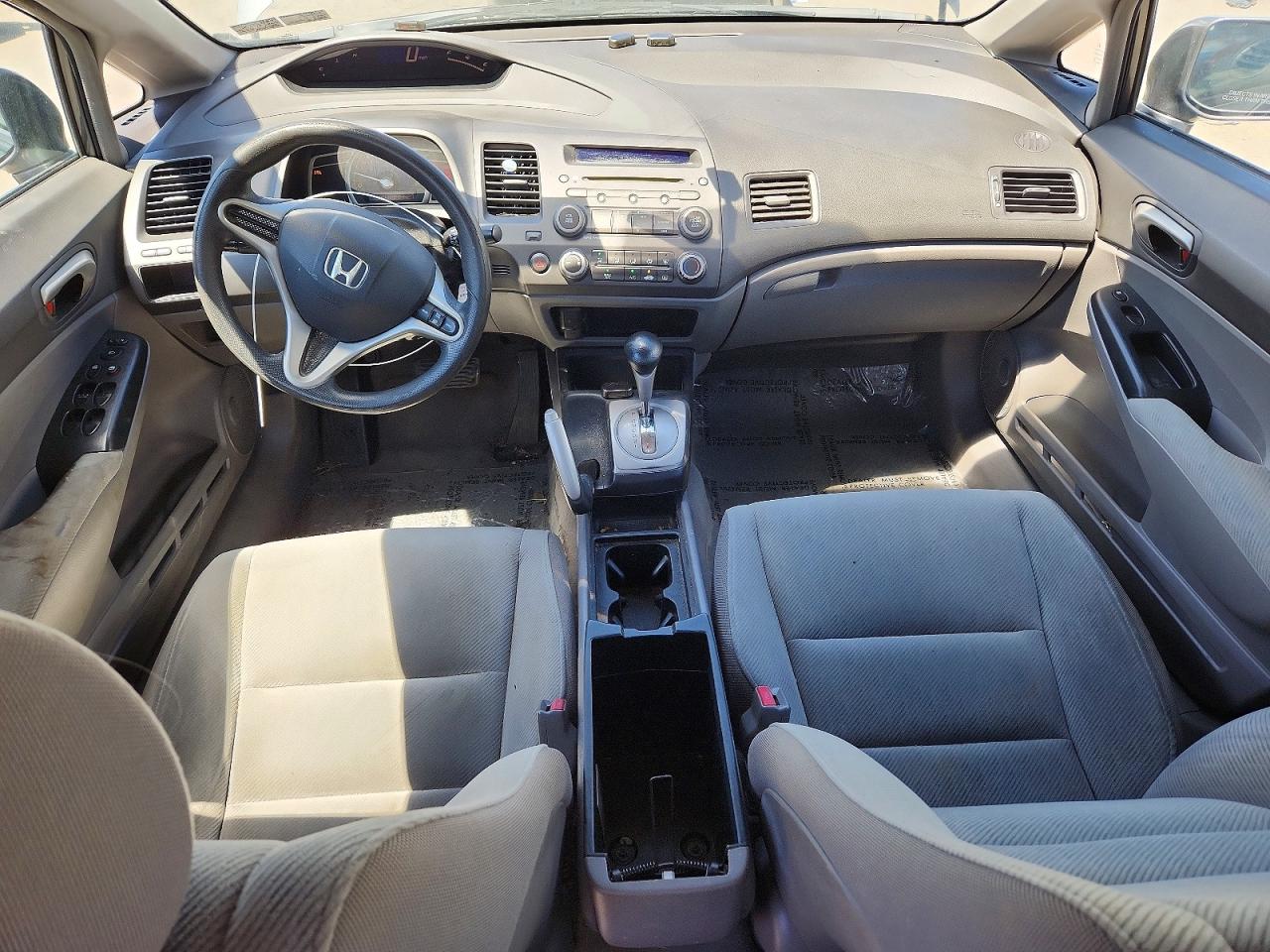 2010 Honda Civic Lx Gray vin: 2HGFA1F58AH570973
