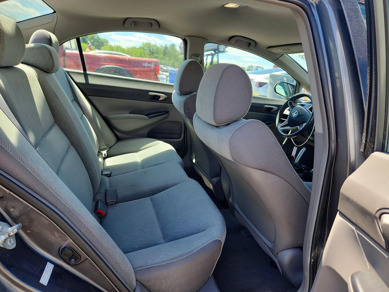 2010 Honda Civic Lx Gray vin: 2HGFA1F58AH570973