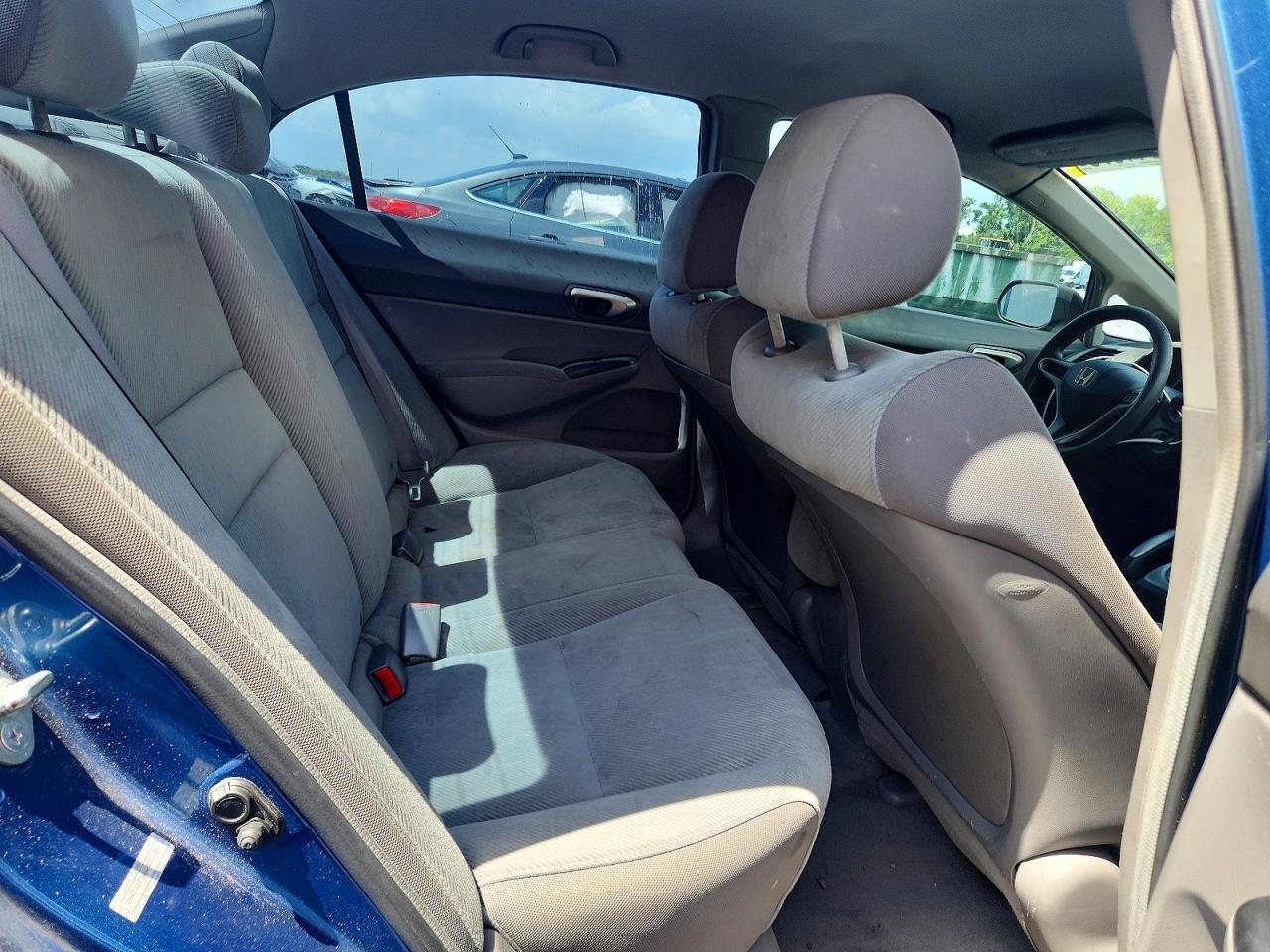 2010 Honda Civic Lx Blue vin: 2HGFA1F58AH573128