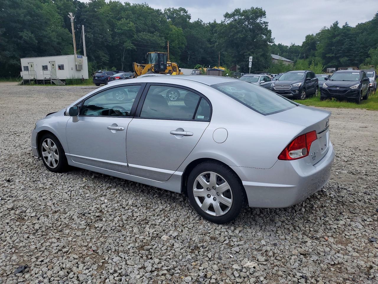 2010 Honda Civic Lx Silver vin: 2HGFA1F58AH575350