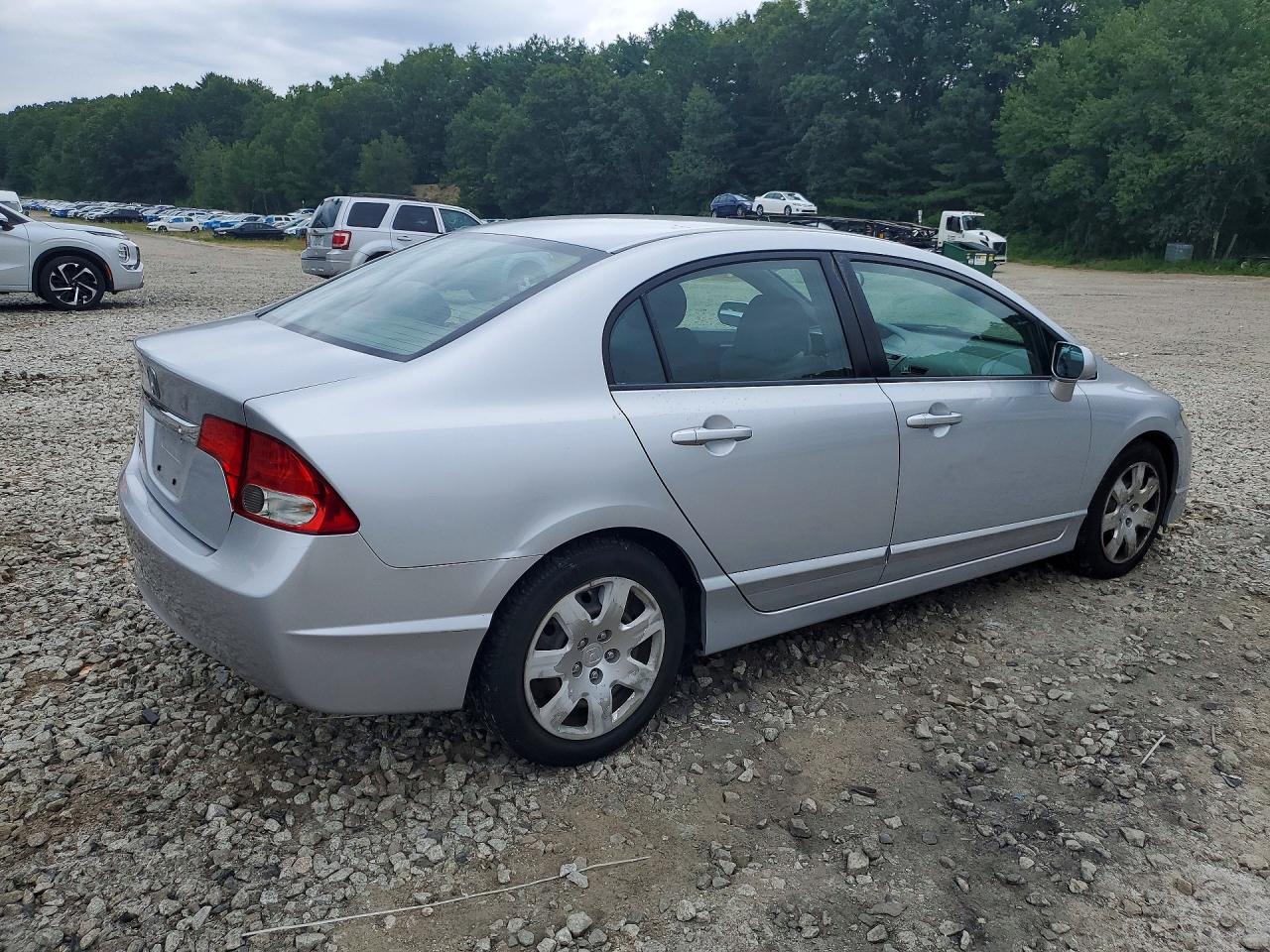 2010 Honda Civic Lx Silver vin: 2HGFA1F58AH575350