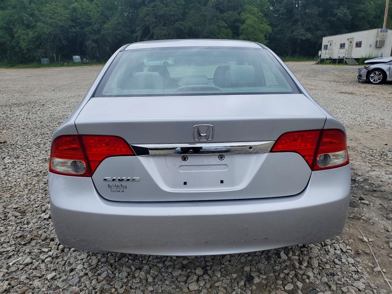 2010 Honda Civic Lx Silver vin: 2HGFA1F58AH575350
