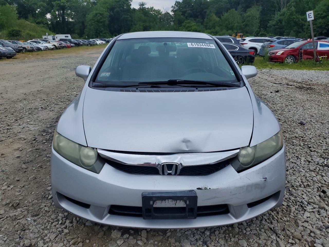 2010 Honda Civic Lx Silver vin: 2HGFA1F58AH575350