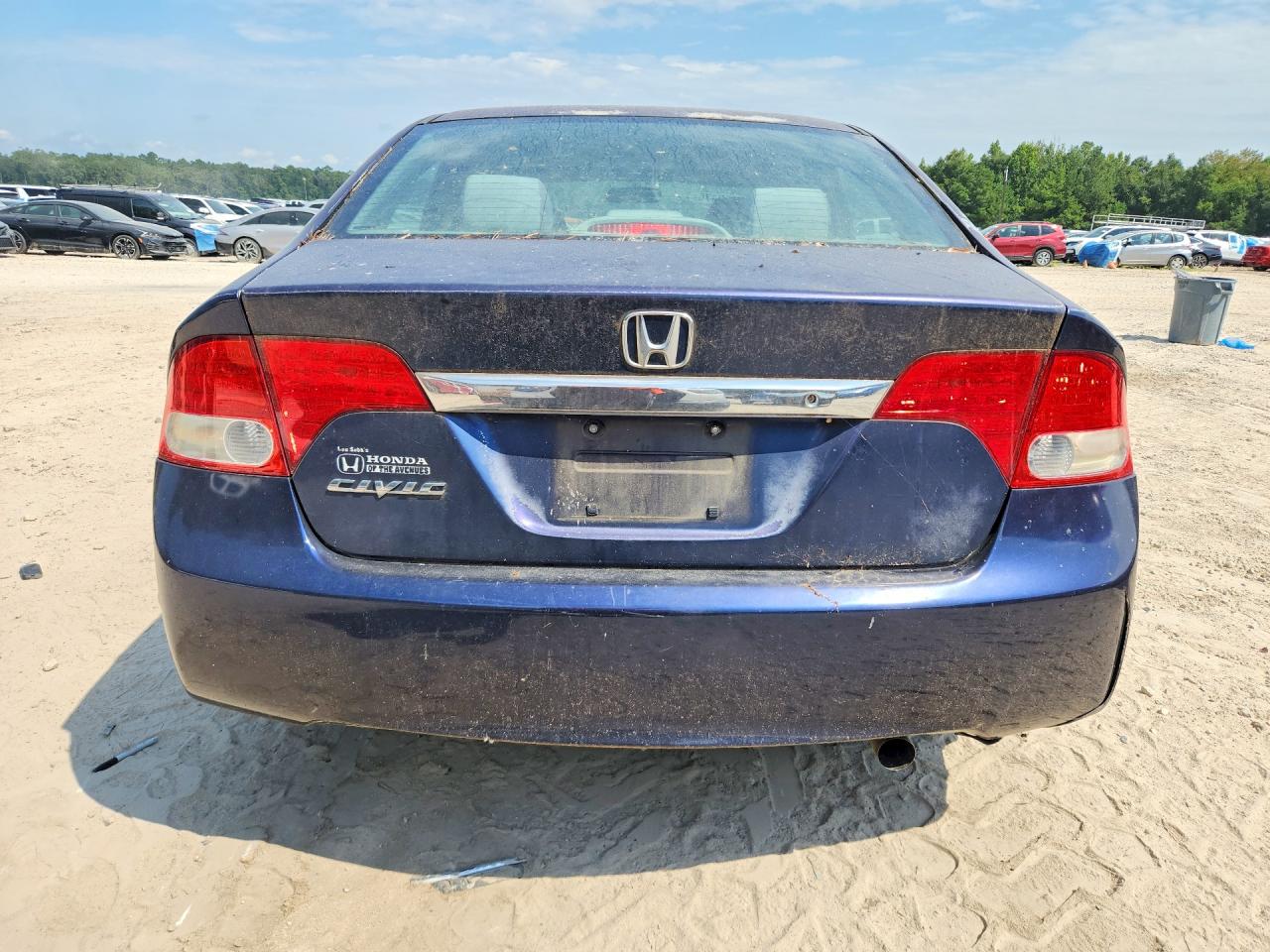 2010 Honda Civic Lx Синий vin: 2HGFA1F58AH580063