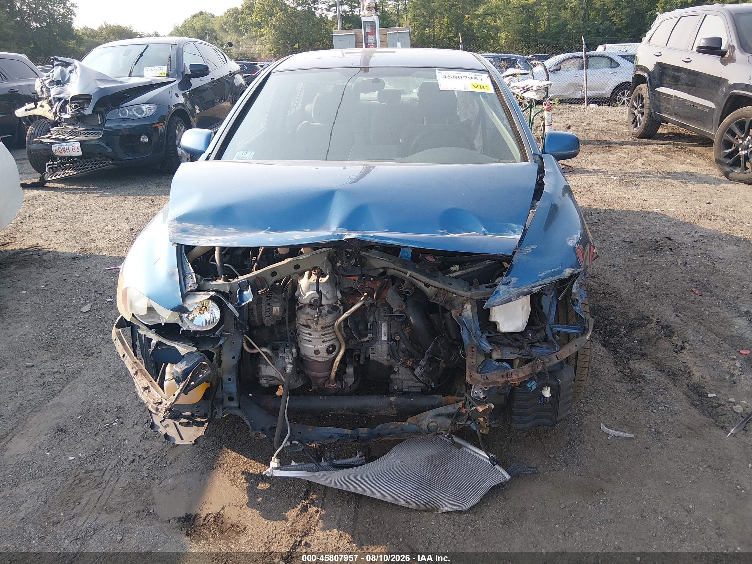 2010 Honda Civic Lx Blue vin: 2HGFA1F58AH580824