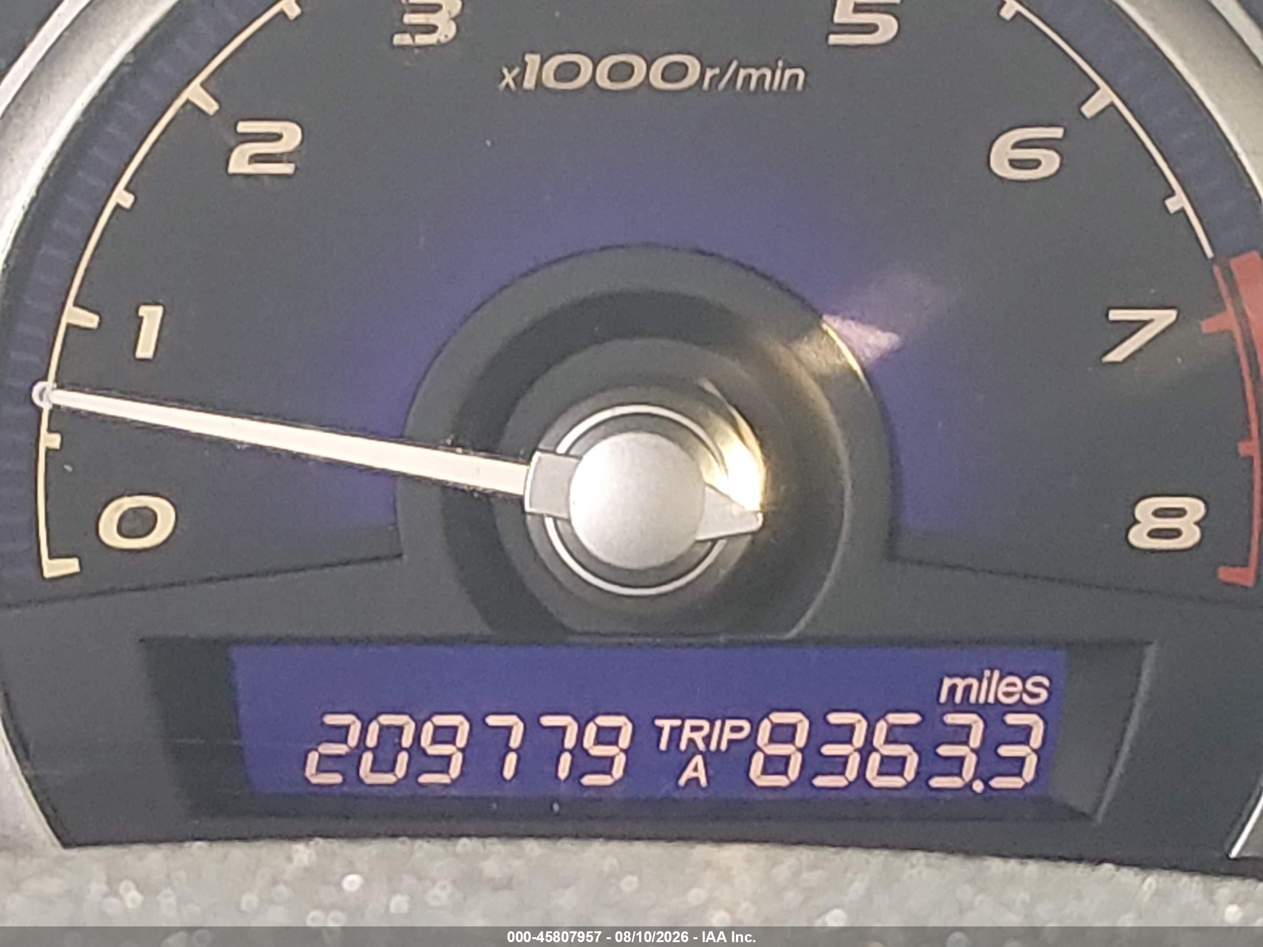 2010 Honda Civic Lx Blue vin: 2HGFA1F58AH580824
