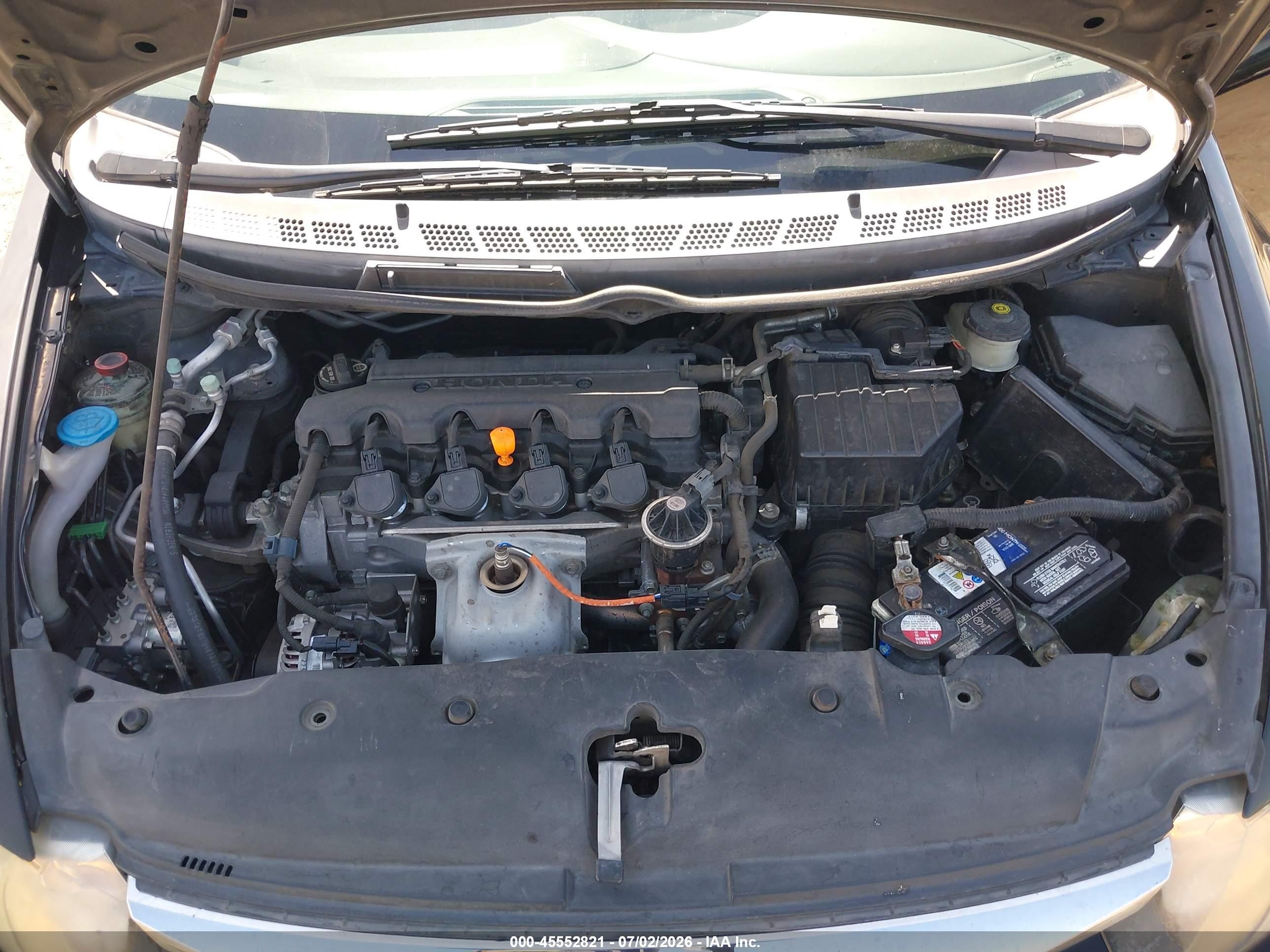 2010 Honda Civic Lx Black vin: 2HGFA1F58AH584307