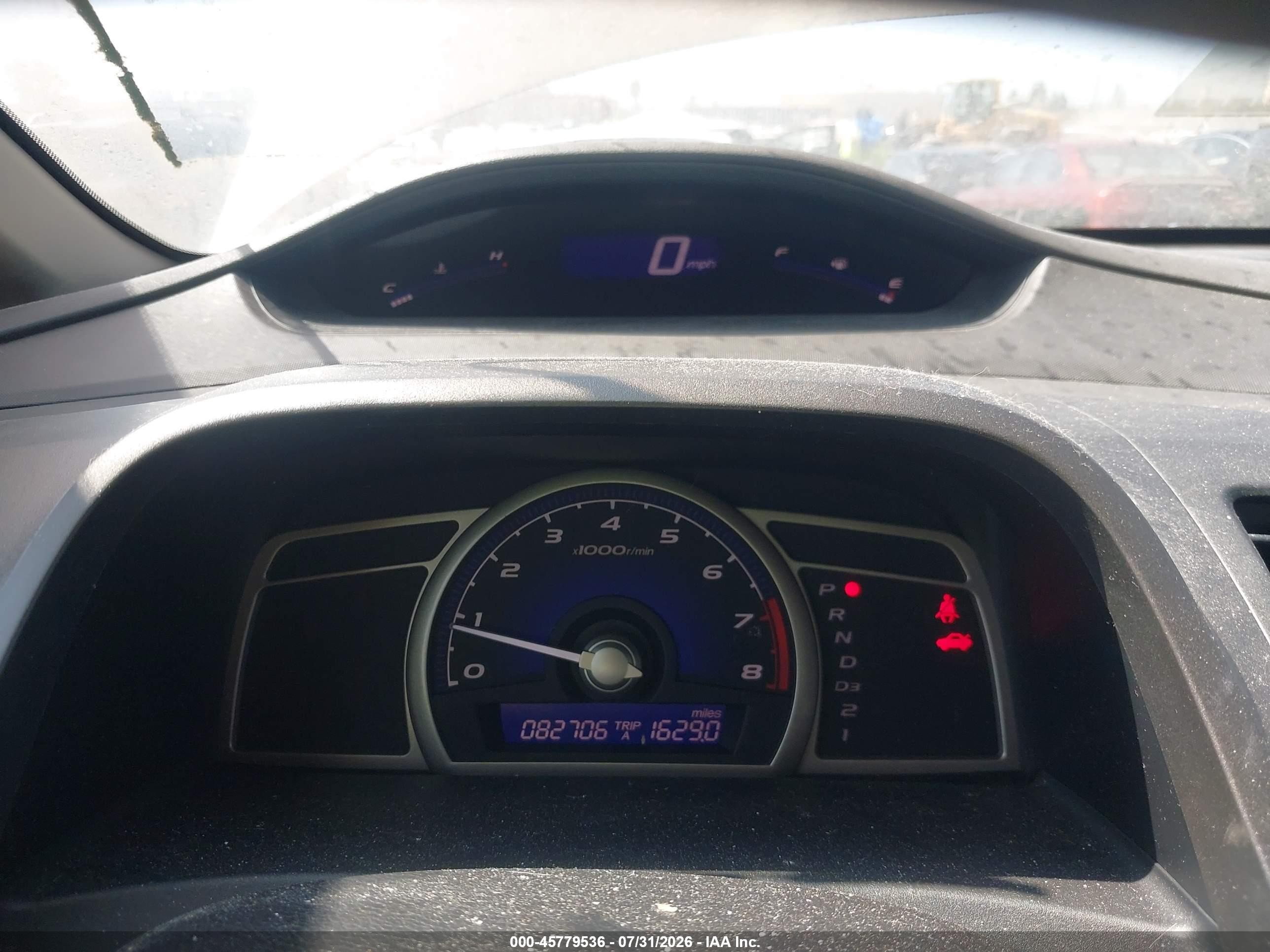 2011 Honda Civic Lx Gray vin: 2HGFA1F58BH308677