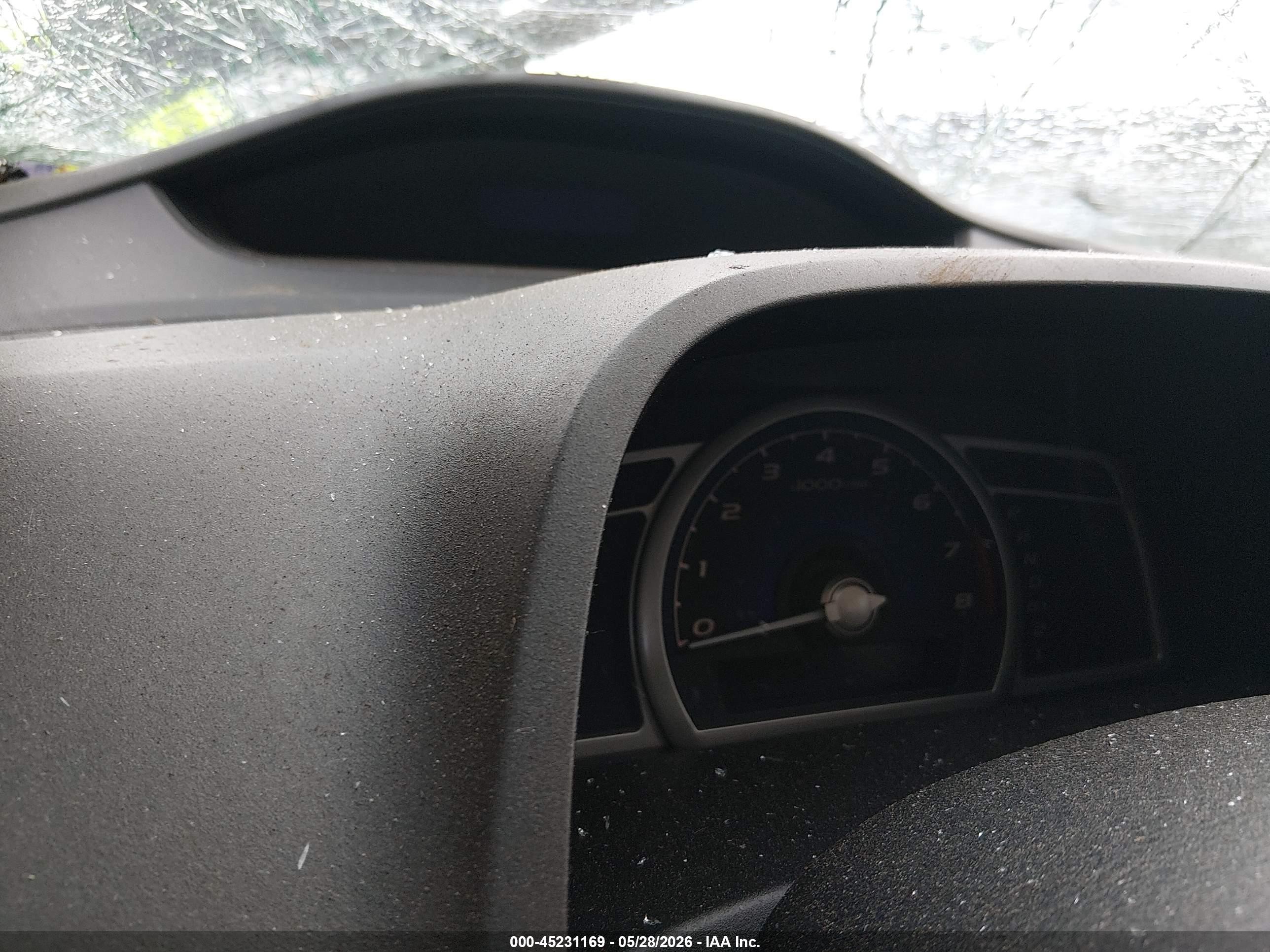 2011 Honda Civic Lx Dark Blue vin: 2HGFA1F58BH510113