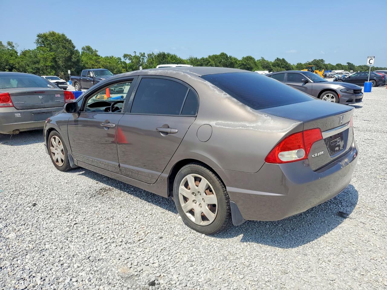 2011 Honda Civic Lx Silver vin: 2HGFA1F58BH525260
