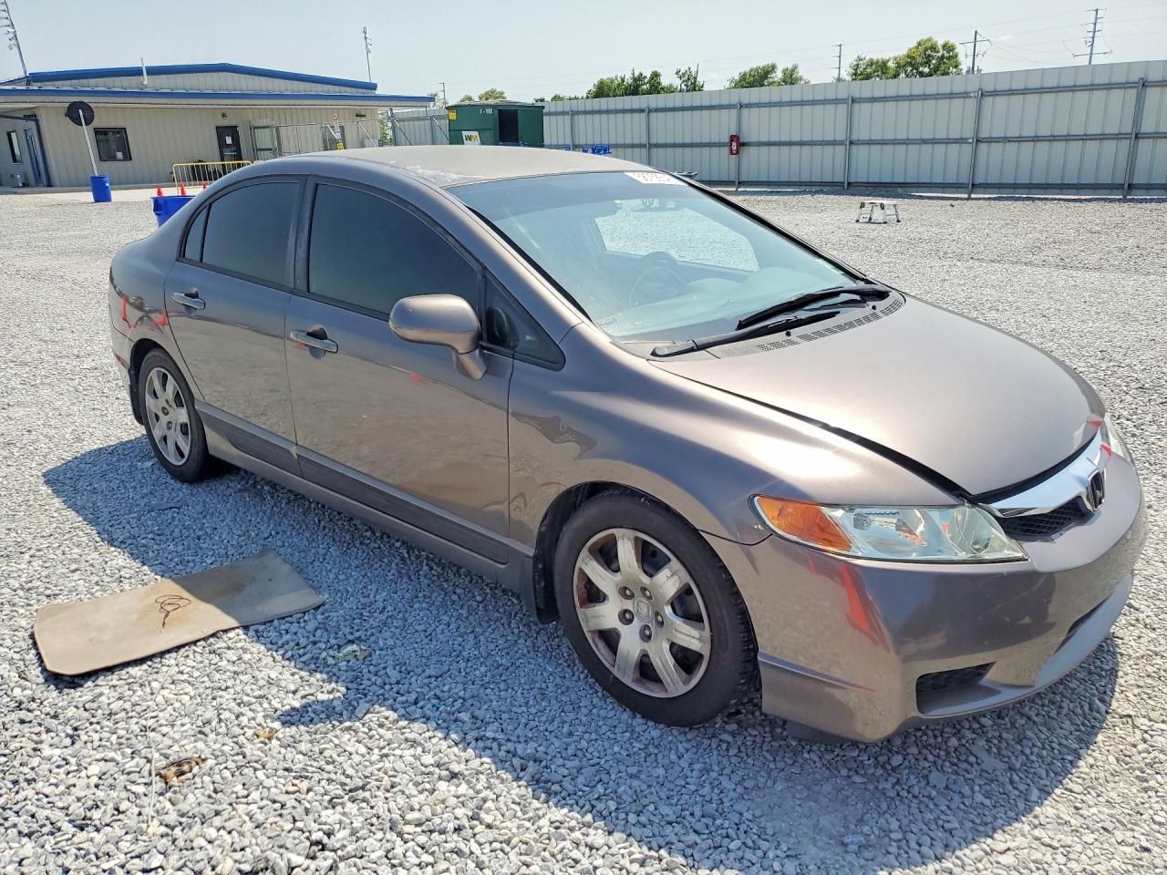 2011 Honda Civic Lx Silver vin: 2HGFA1F58BH525260