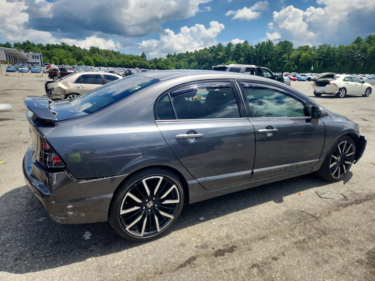 2011 Honda Civic Lx Gray vin: 2HGFA1F58BH528725