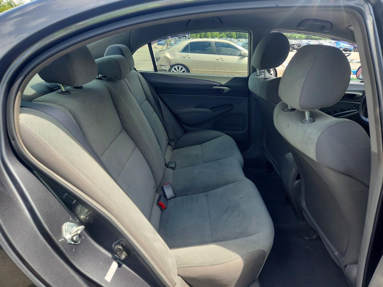 2011 Honda Civic Lx Gray vin: 2HGFA1F58BH528725