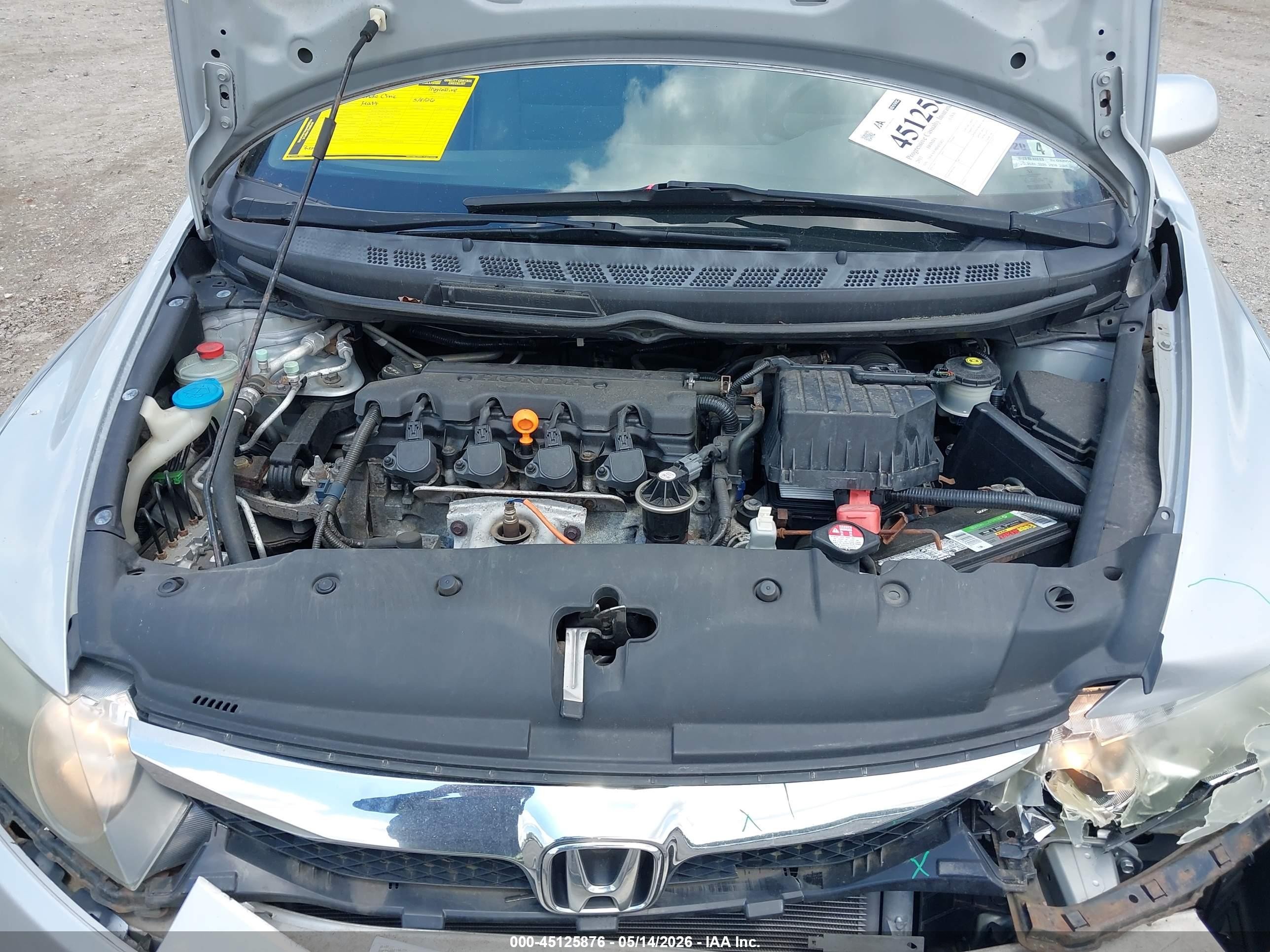 2011 Honda Civic Lx Серебряный vin: 2HGFA1F58BH532421