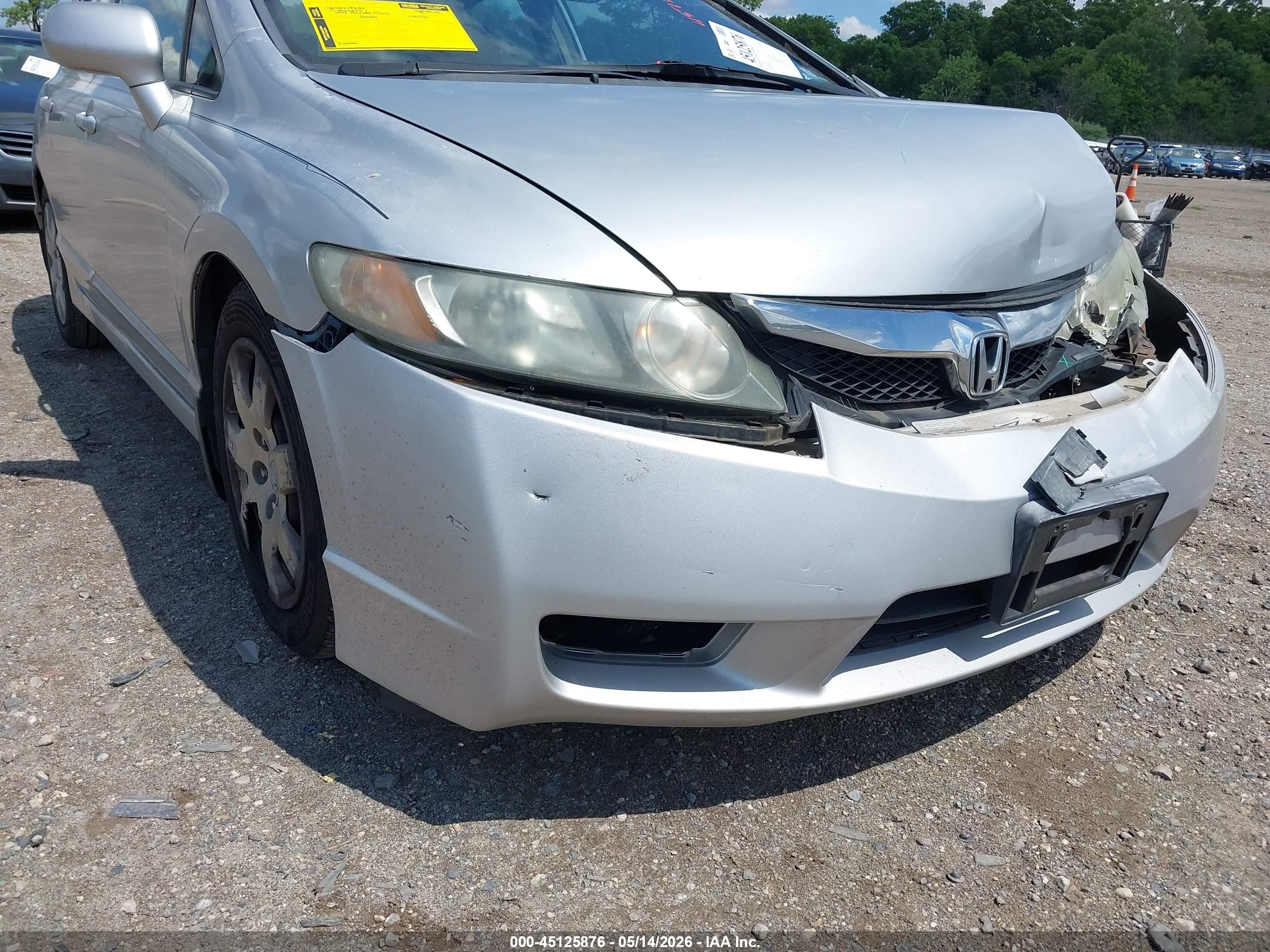 2011 Honda Civic Lx Серебряный vin: 2HGFA1F58BH532421