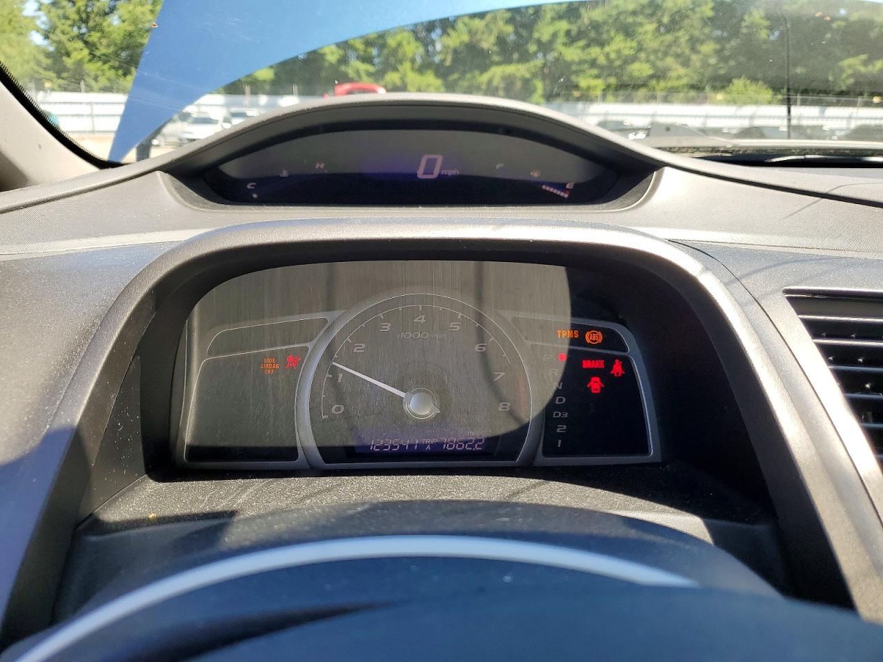 2011 Honda Civic Lx Синий vin: 2HGFA1F58BH544990