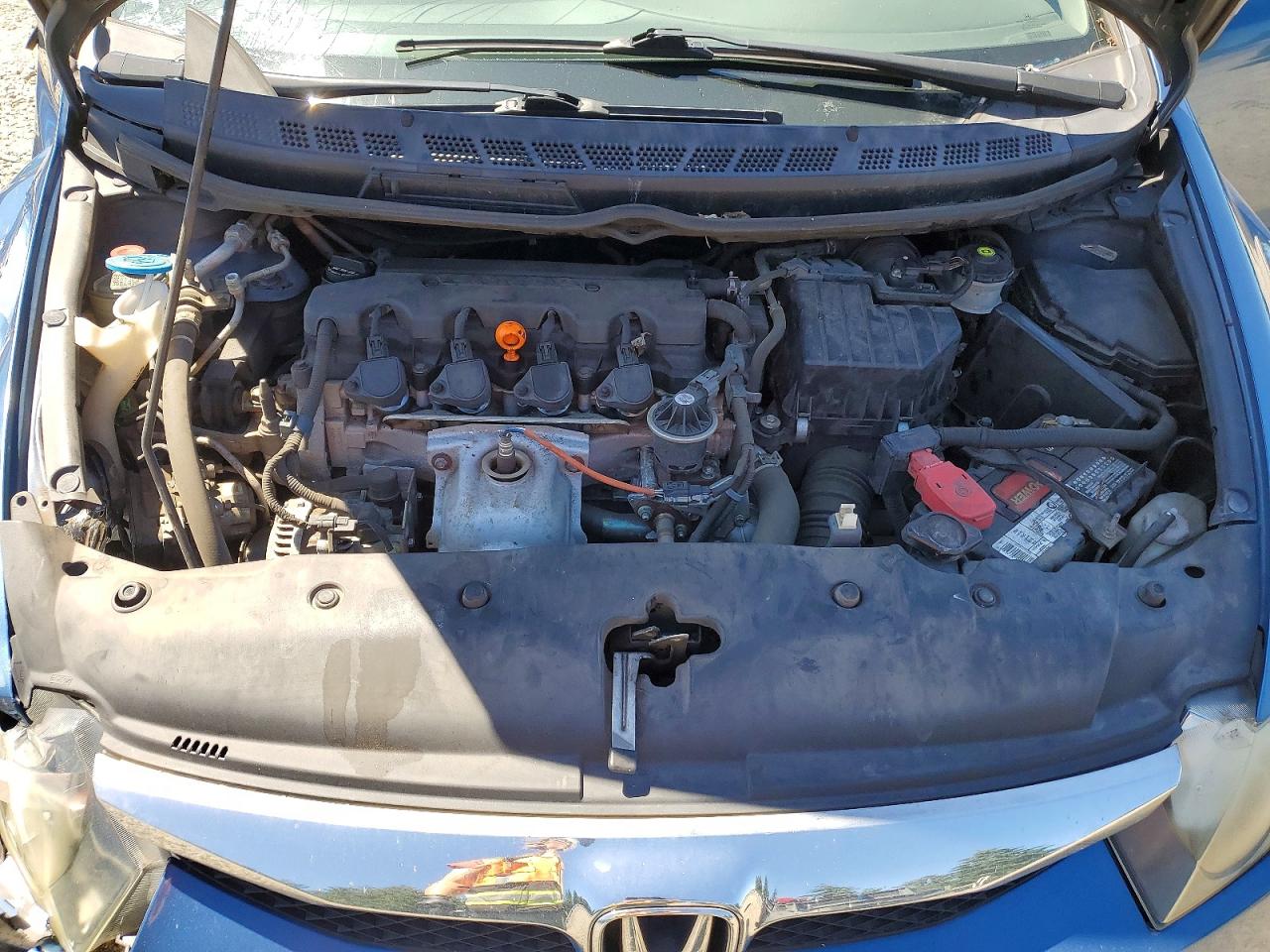 2011 Honda Civic Lx Синий vin: 2HGFA1F58BH544990