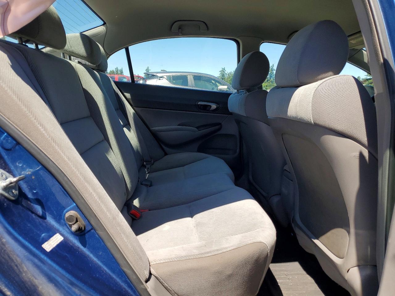 2011 Honda Civic Lx Синий vin: 2HGFA1F58BH544990