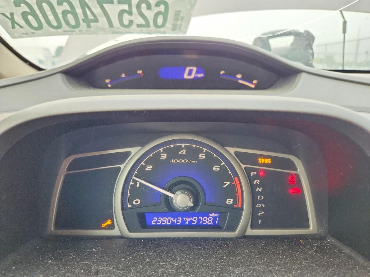 2011 Honda Civic Lx Brown vin: 2HGFA1F58BH546027