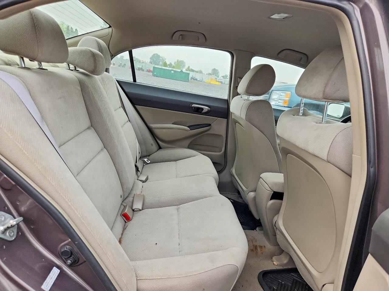 2011 Honda Civic Lx Brown vin: 2HGFA1F58BH546027