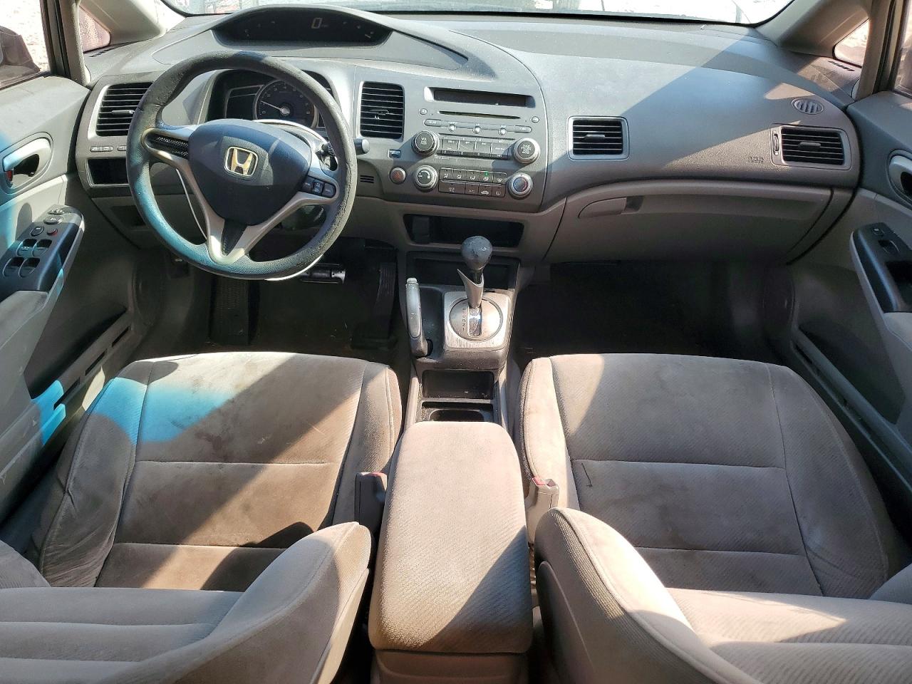 2010 Honda Civic Lx Gray vin: 2HGFA1F59AH306001
