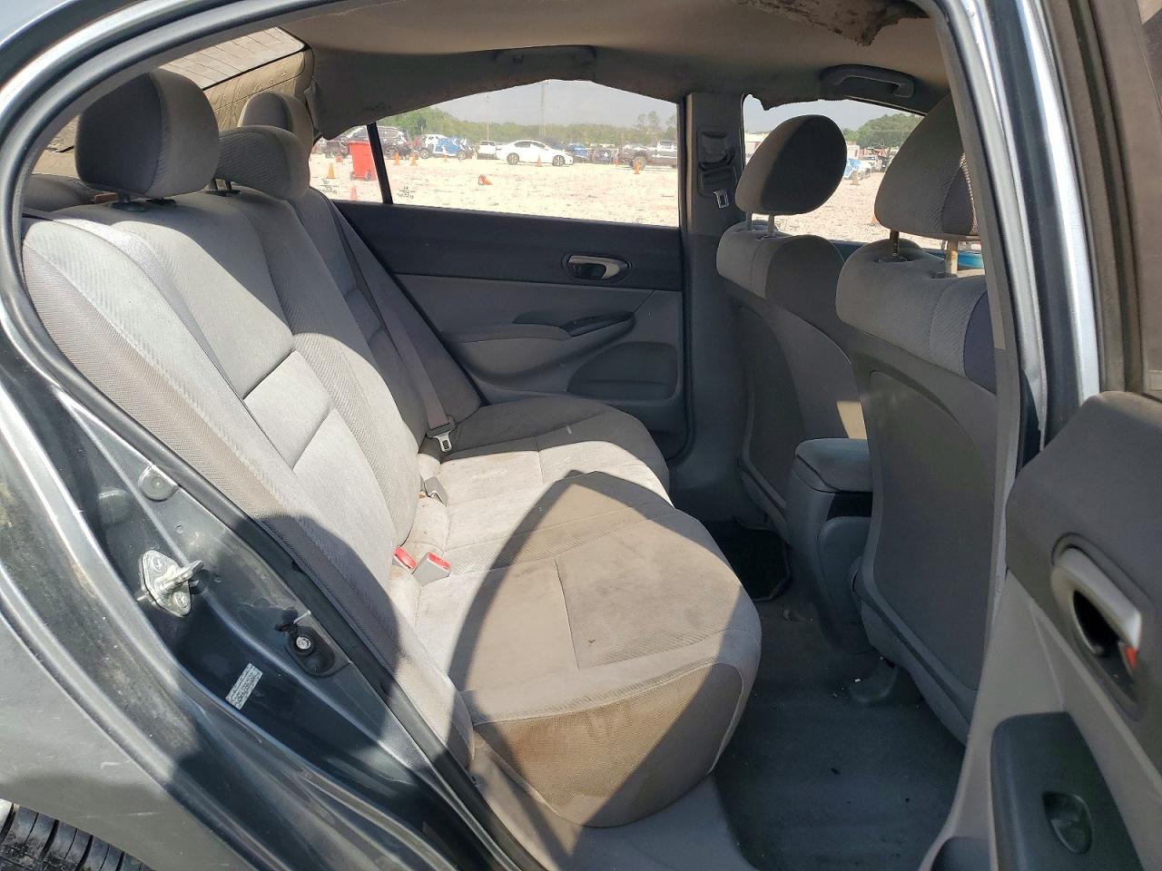2010 Honda Civic Lx Gray vin: 2HGFA1F59AH306001