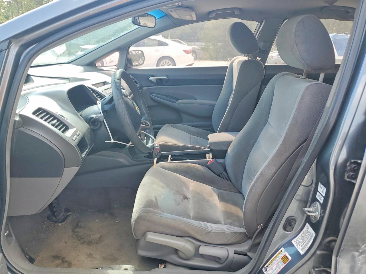 2010 Honda Civic Lx Gray vin: 2HGFA1F59AH306001