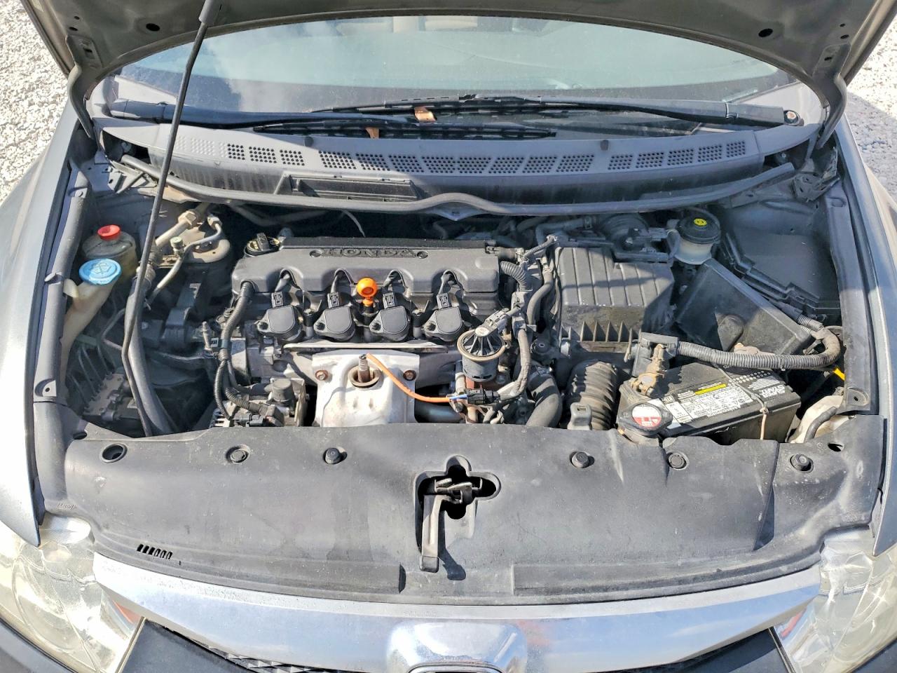 2010 Honda Civic Lx Gray vin: 2HGFA1F59AH306001