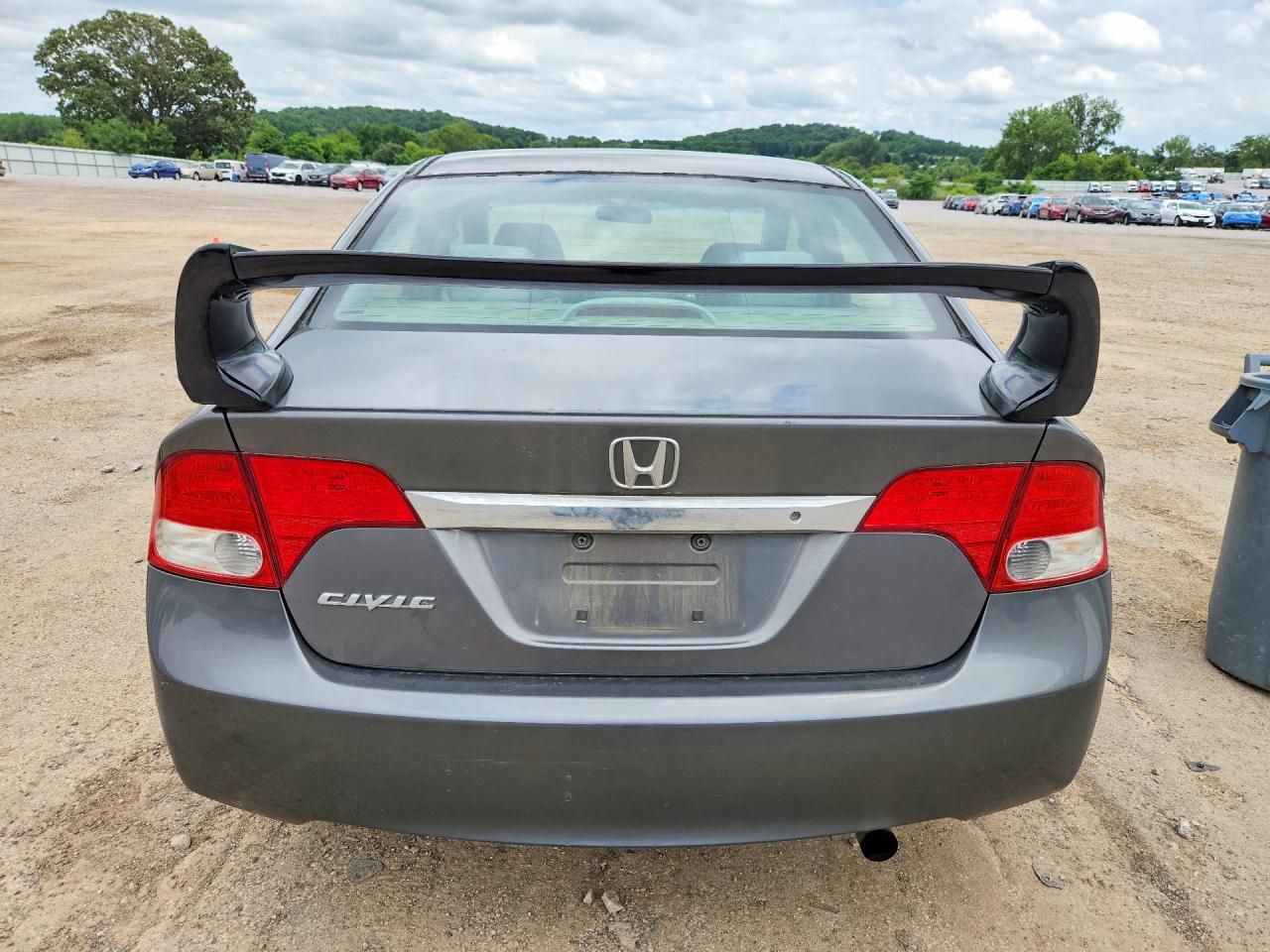 2010 Honda Civic Lx Gray vin: 2HGFA1F59AH308976