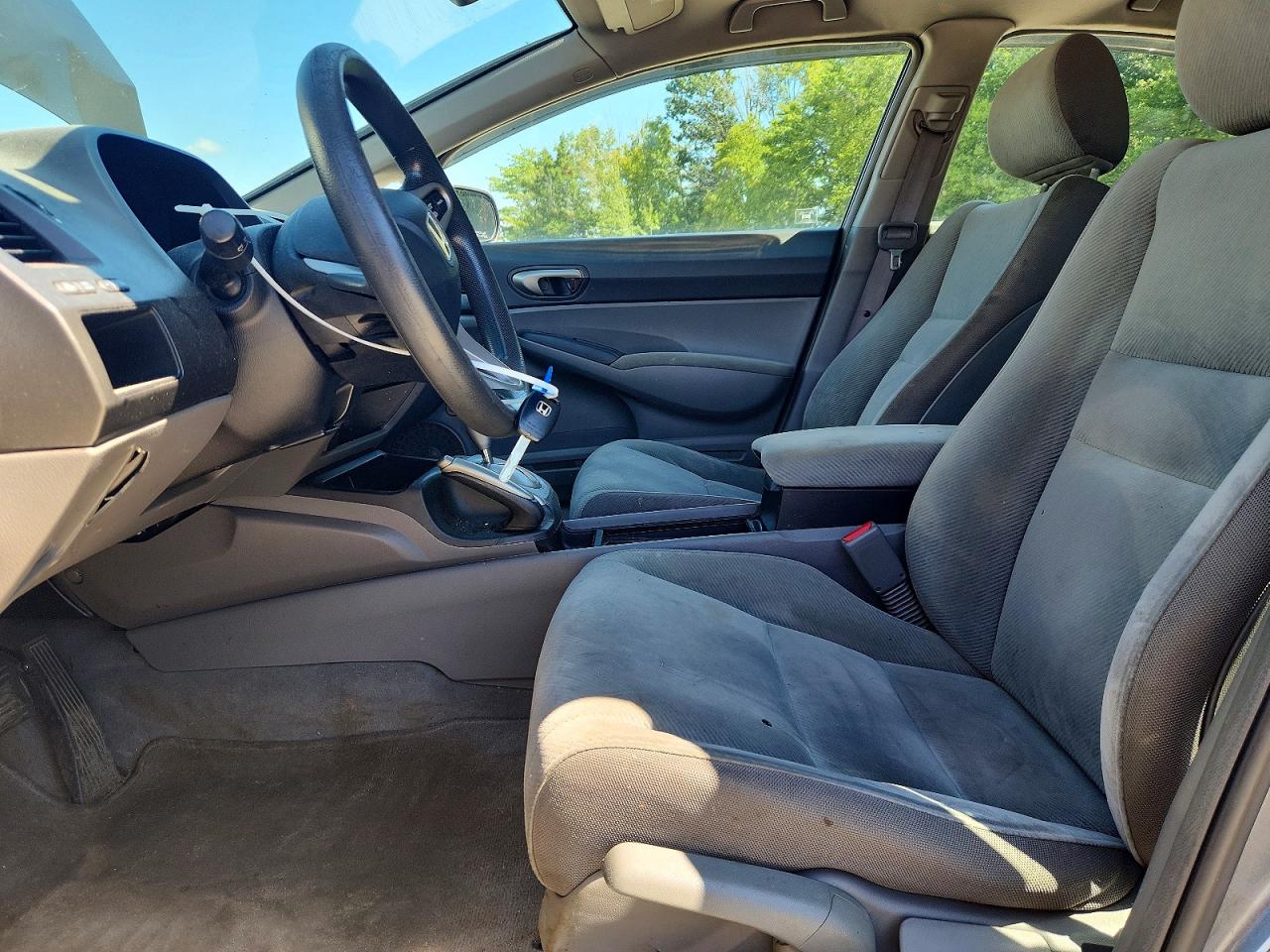 2010 Honda Civic Lx Gray vin: 2HGFA1F59AH311246