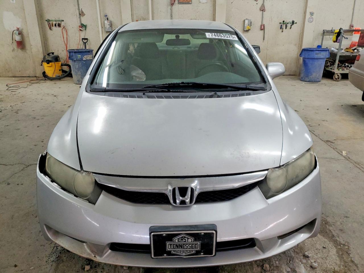 2010 Honda Civic Lx Silver vin: 2HGFA1F59AH315913