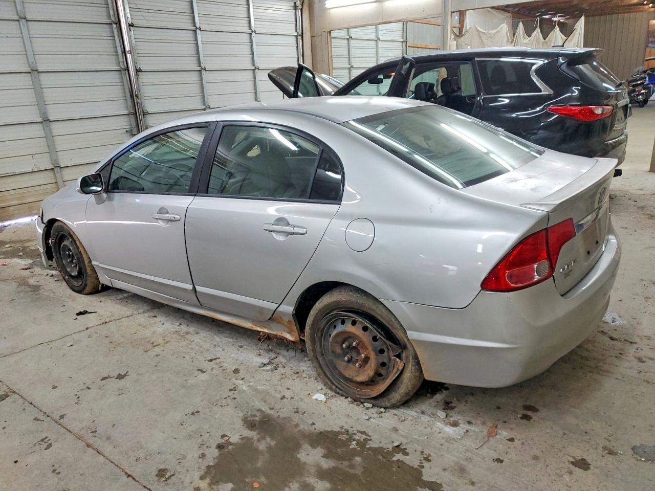 2010 Honda Civic Lx Silver vin: 2HGFA1F59AH315913
