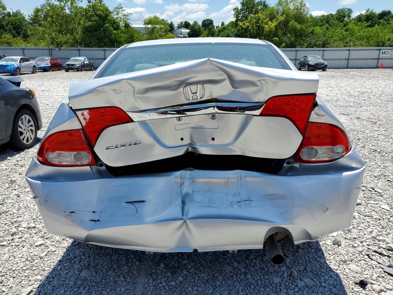 2010 Honda Civic Lx Silver vin: 2HGFA1F59AH316799
