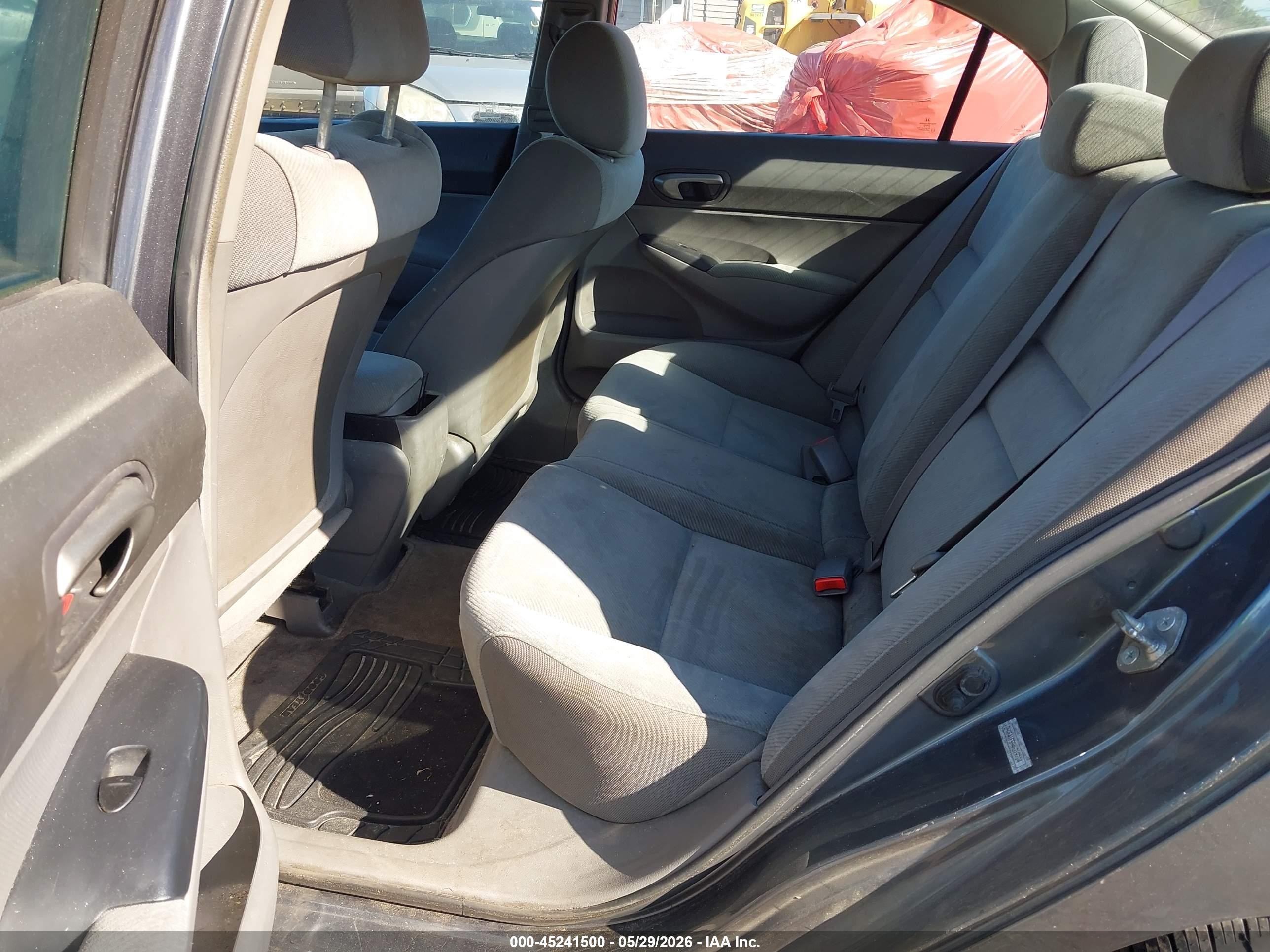 2010 Honda Civic Lx Gray vin: 2HGFA1F59AH319704