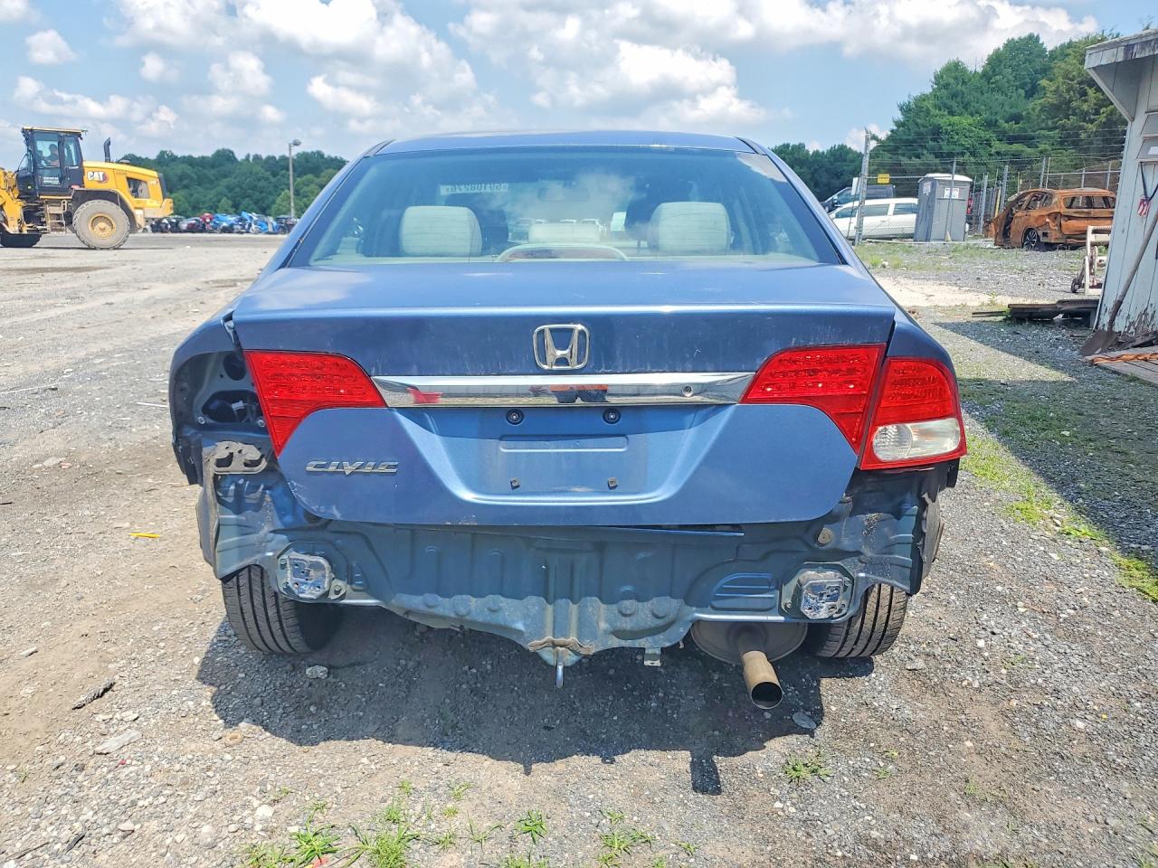 2010 Honda Civic Lx Blue vin: 2HGFA1F59AH322750