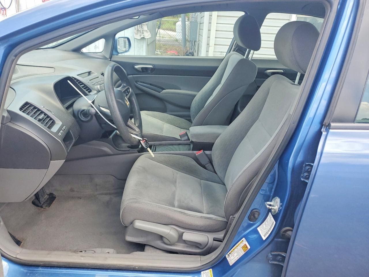 2010 Honda Civic Lx Blue vin: 2HGFA1F59AH322750