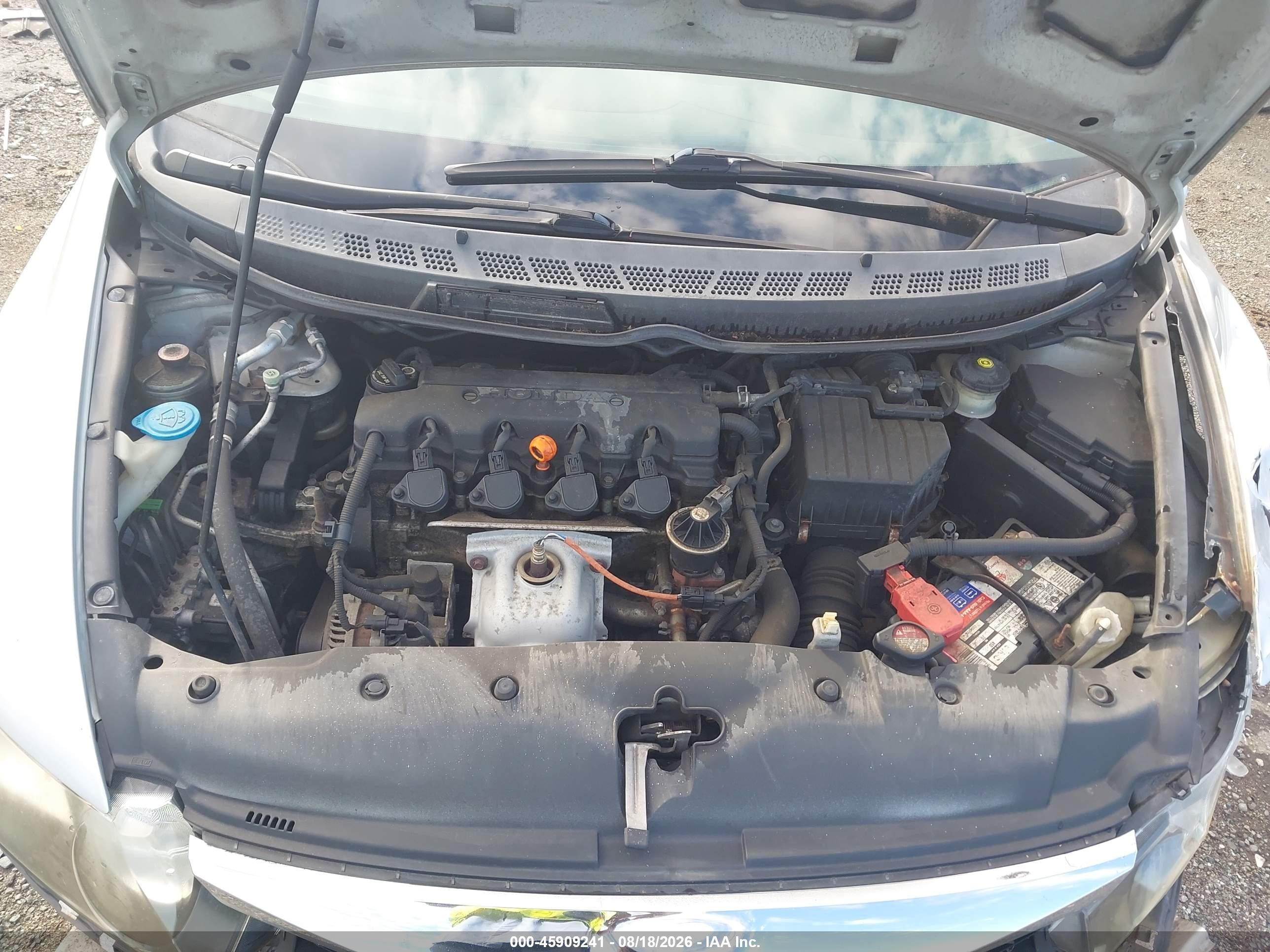 2010 Honda Civic Lx Silver vin: 2HGFA1F59AH323624