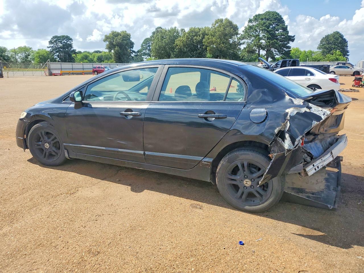 2010 Honda Civic Lx Black vin: 2HGFA1F59AH532751