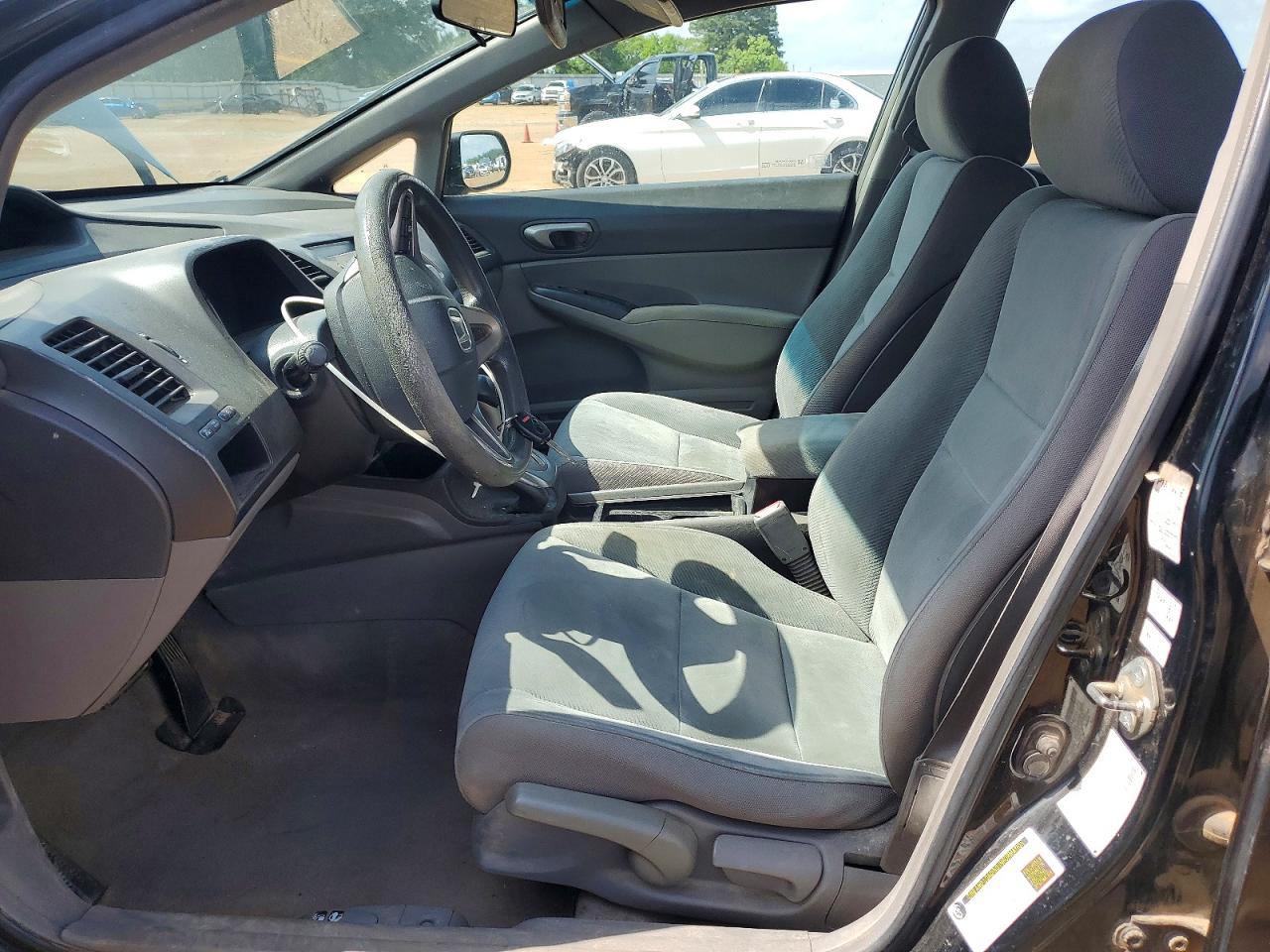 2010 Honda Civic Lx Black vin: 2HGFA1F59AH532751