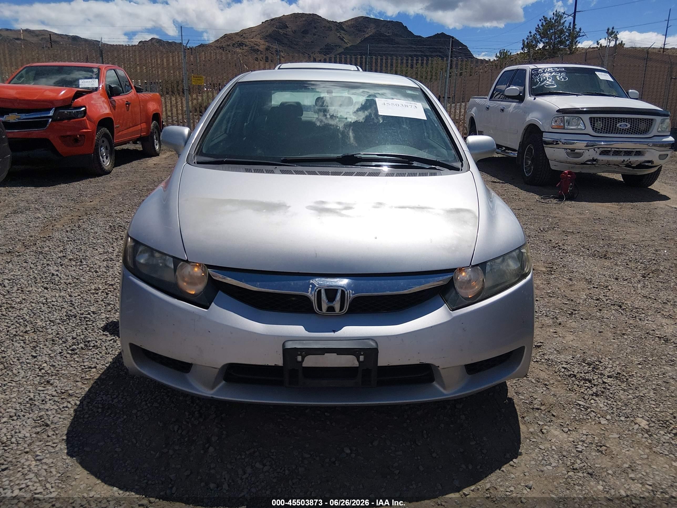 2010 Honda Civic Lx Silver vin: 2HGFA1F59AH538887