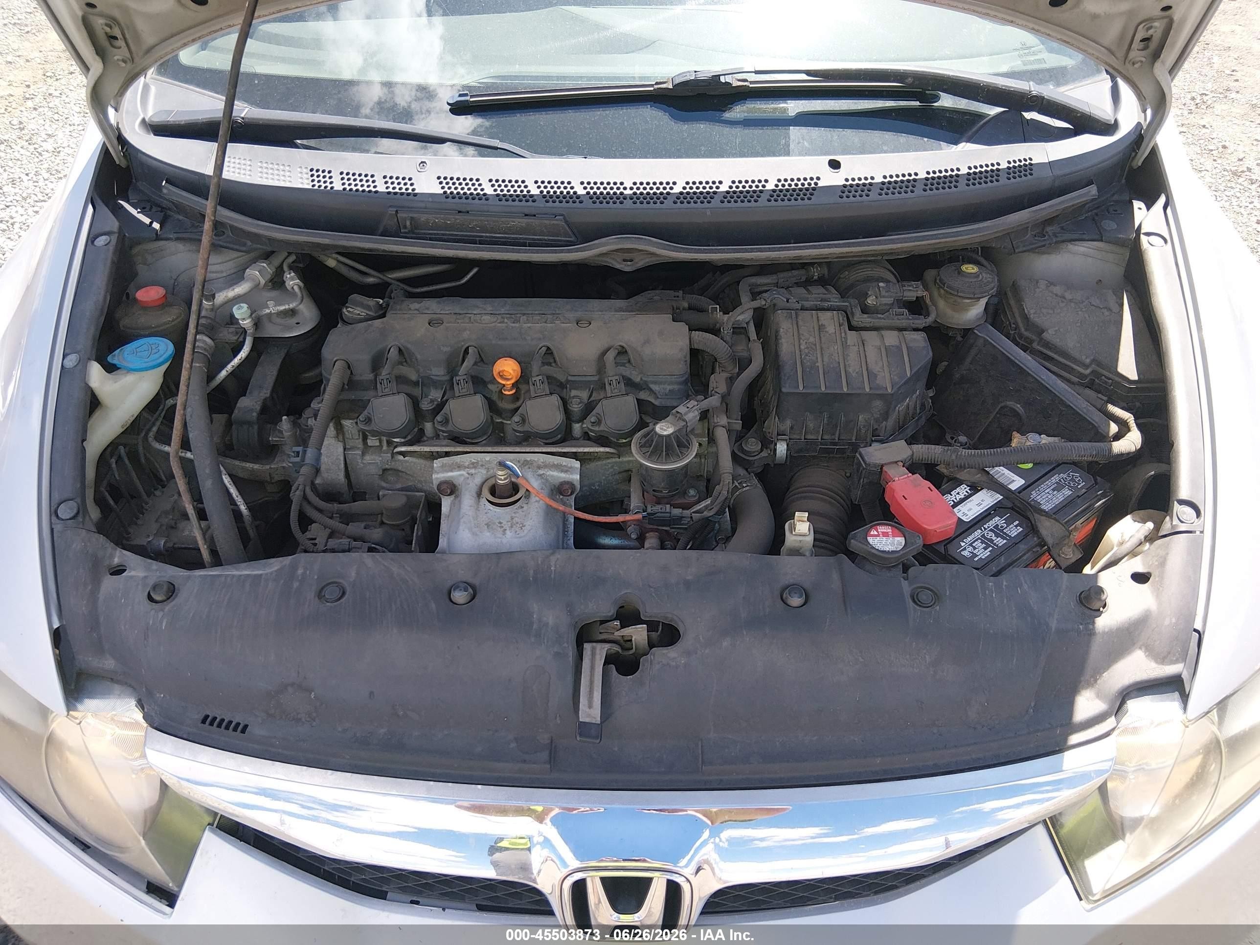 2010 Honda Civic Lx Silver vin: 2HGFA1F59AH538887