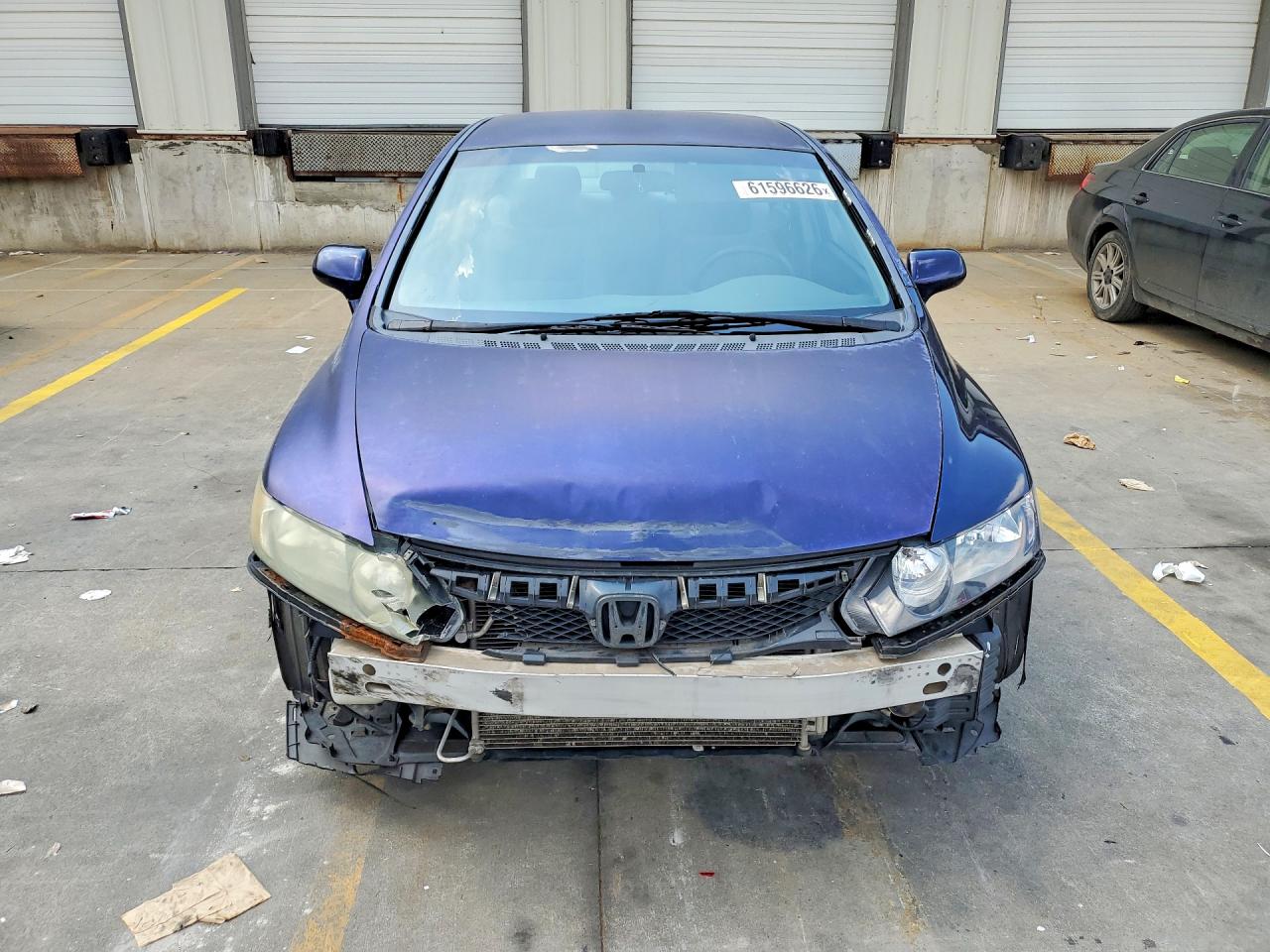 2010 Honda Civic Lx Blue vin: 2HGFA1F59AH548576
