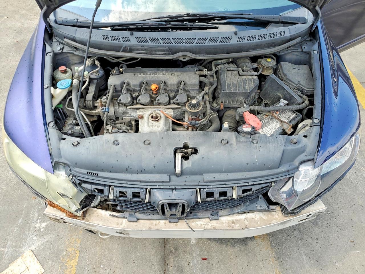 2010 Honda Civic Lx Blue vin: 2HGFA1F59AH548576