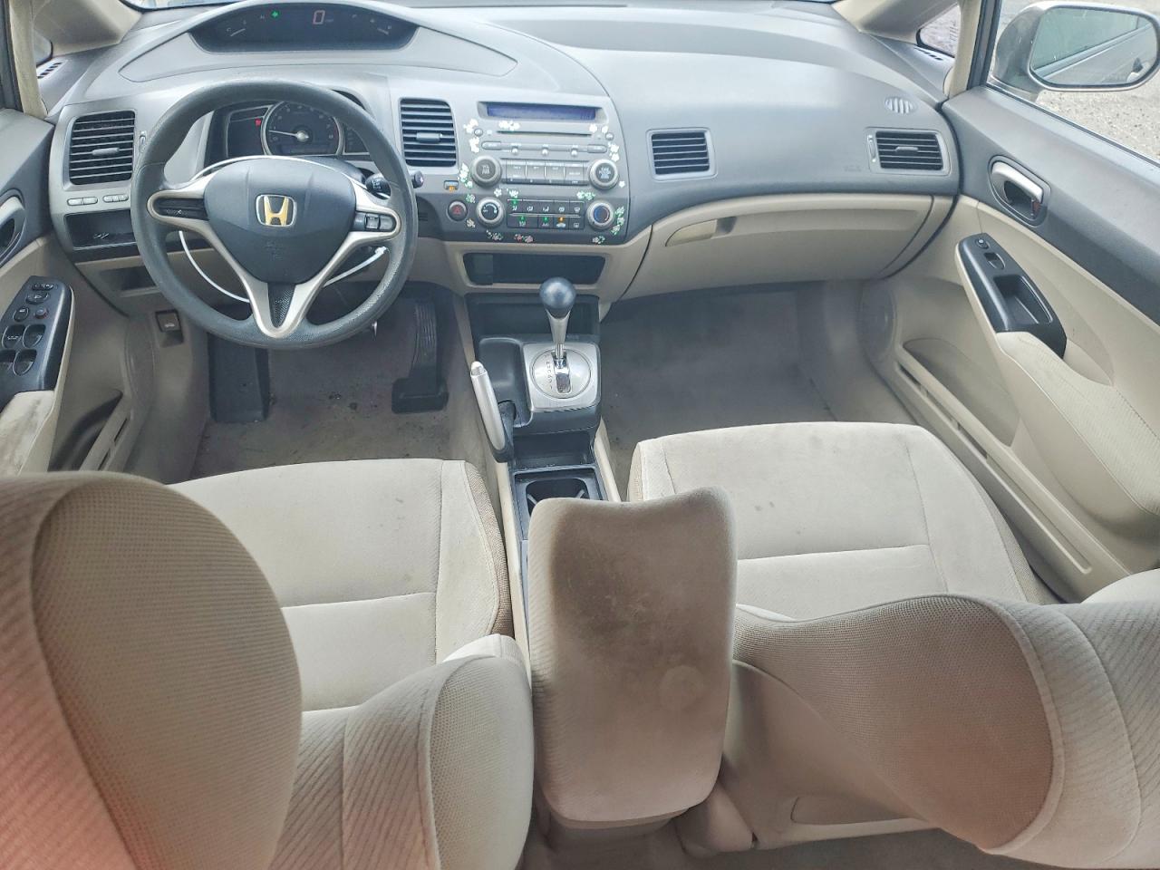 2010 Honda Civic Lx Gray vin: 2HGFA1F59AH552806