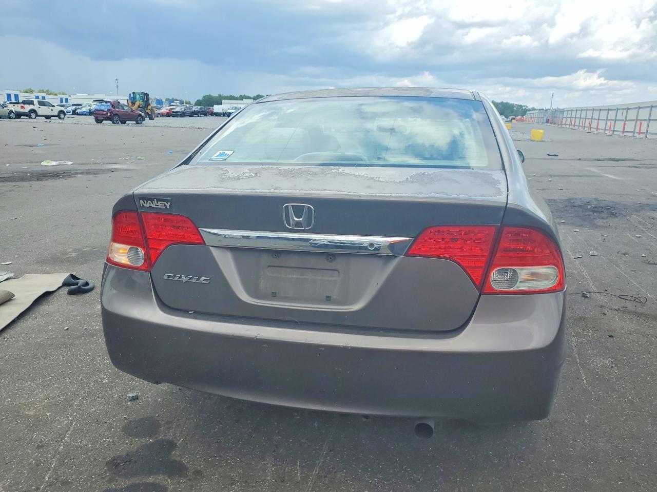 2010 Honda Civic Lx Gray vin: 2HGFA1F59AH552806