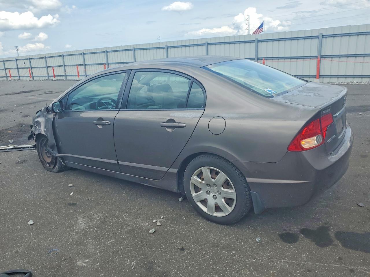 2010 Honda Civic Lx Gray vin: 2HGFA1F59AH552806