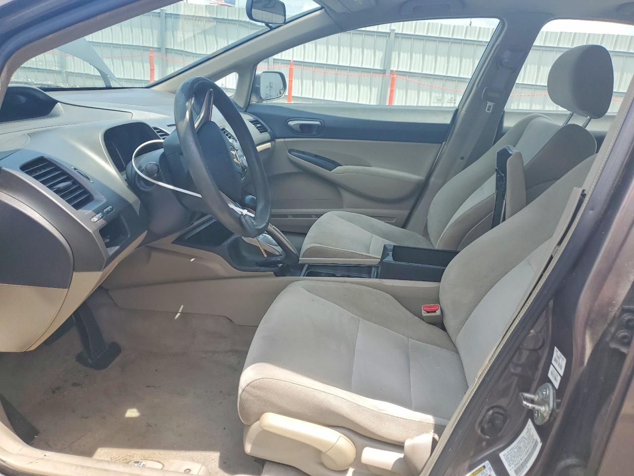 2010 Honda Civic Lx Gray vin: 2HGFA1F59AH552806