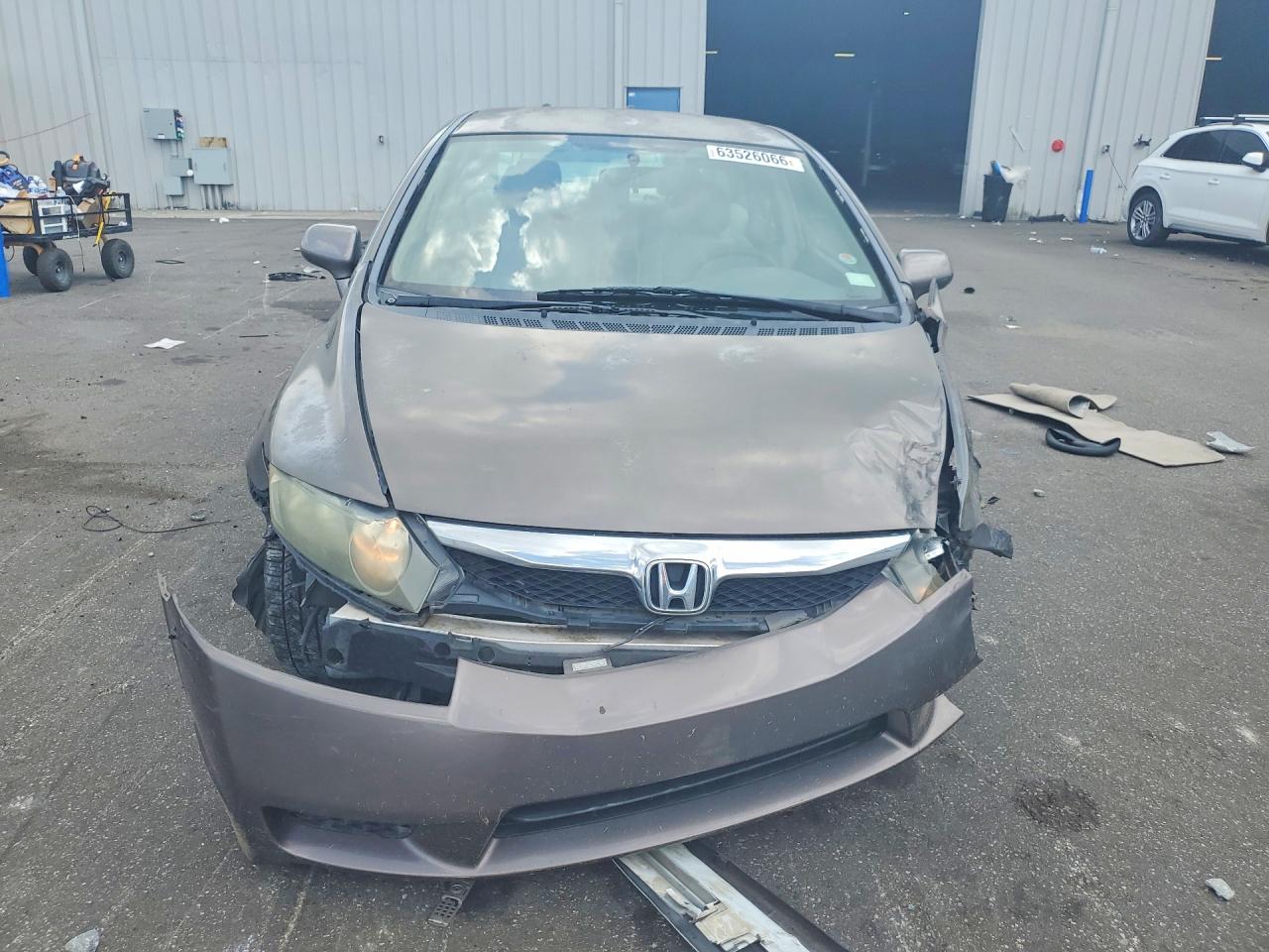 2010 Honda Civic Lx Gray vin: 2HGFA1F59AH552806