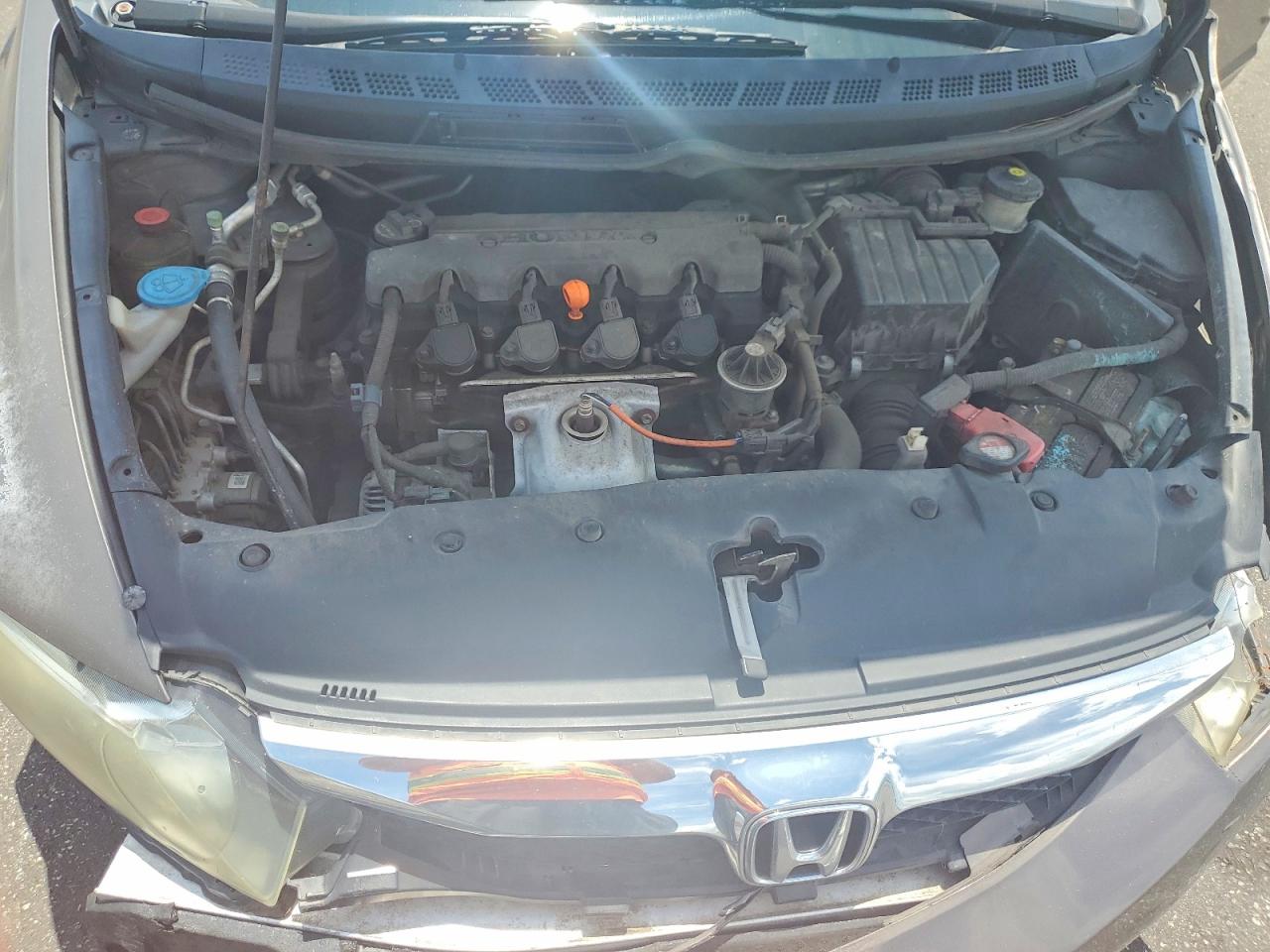 2010 Honda Civic Lx Gray vin: 2HGFA1F59AH552806