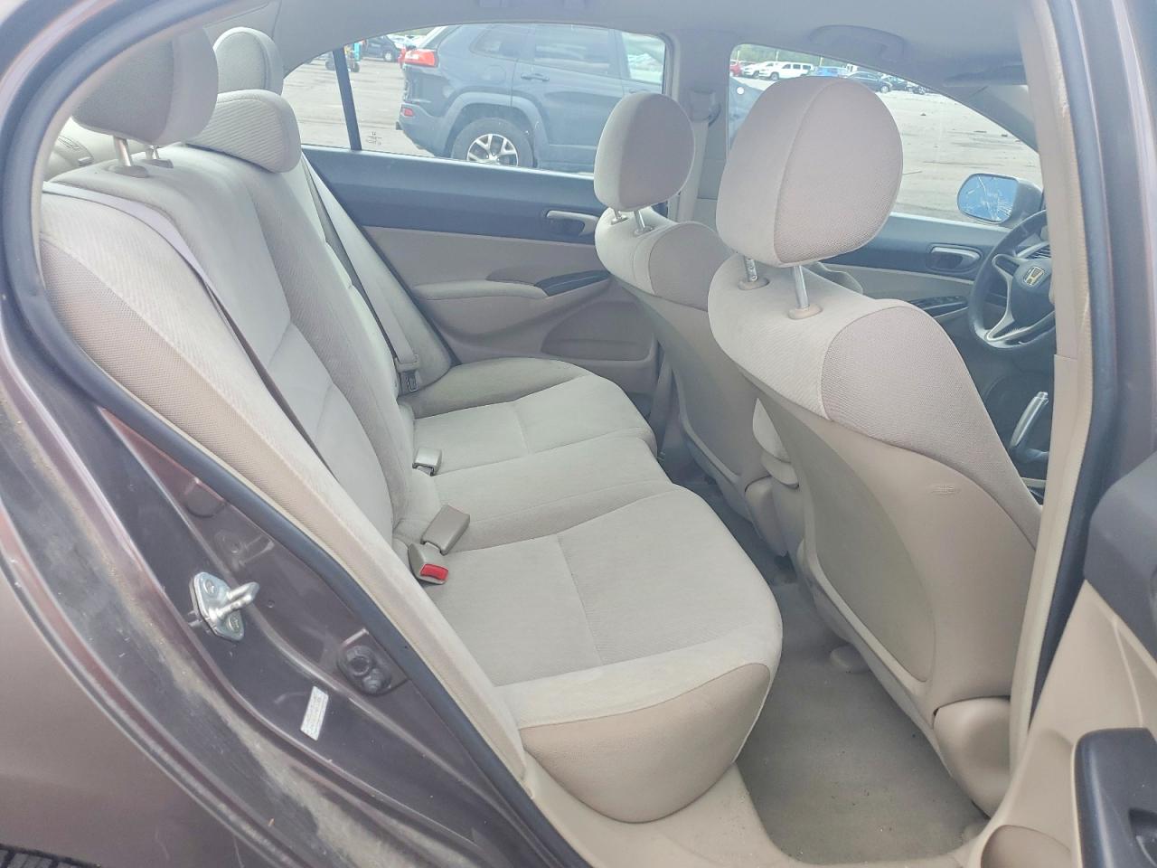 2010 Honda Civic Lx Gray vin: 2HGFA1F59AH552806